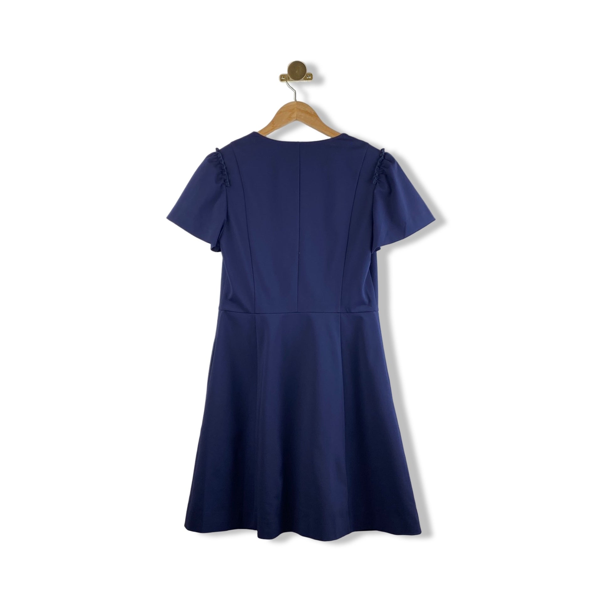Draper James Ruffle Sleeve Midi Dress