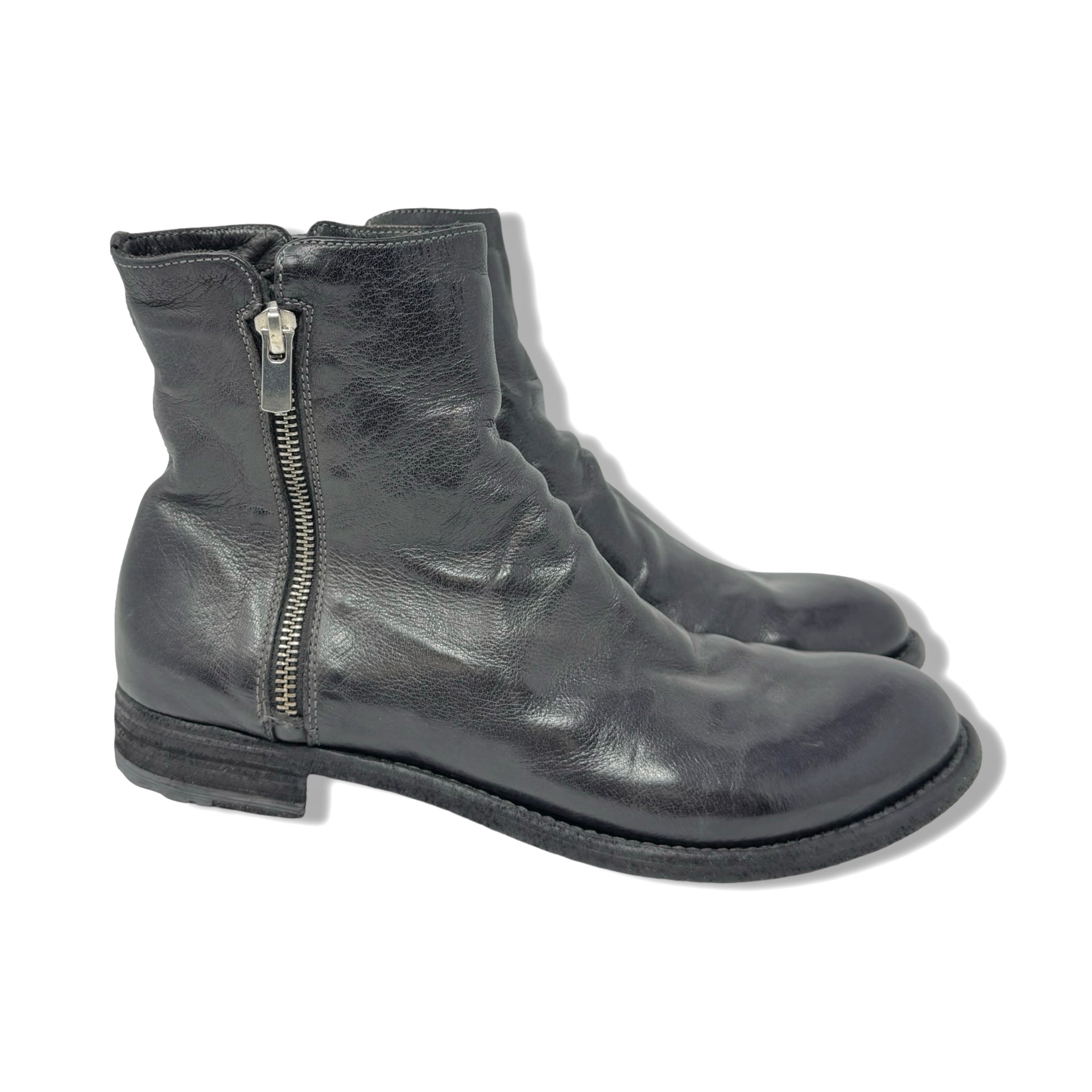 Officine Creative Dual Zip Lined Boot