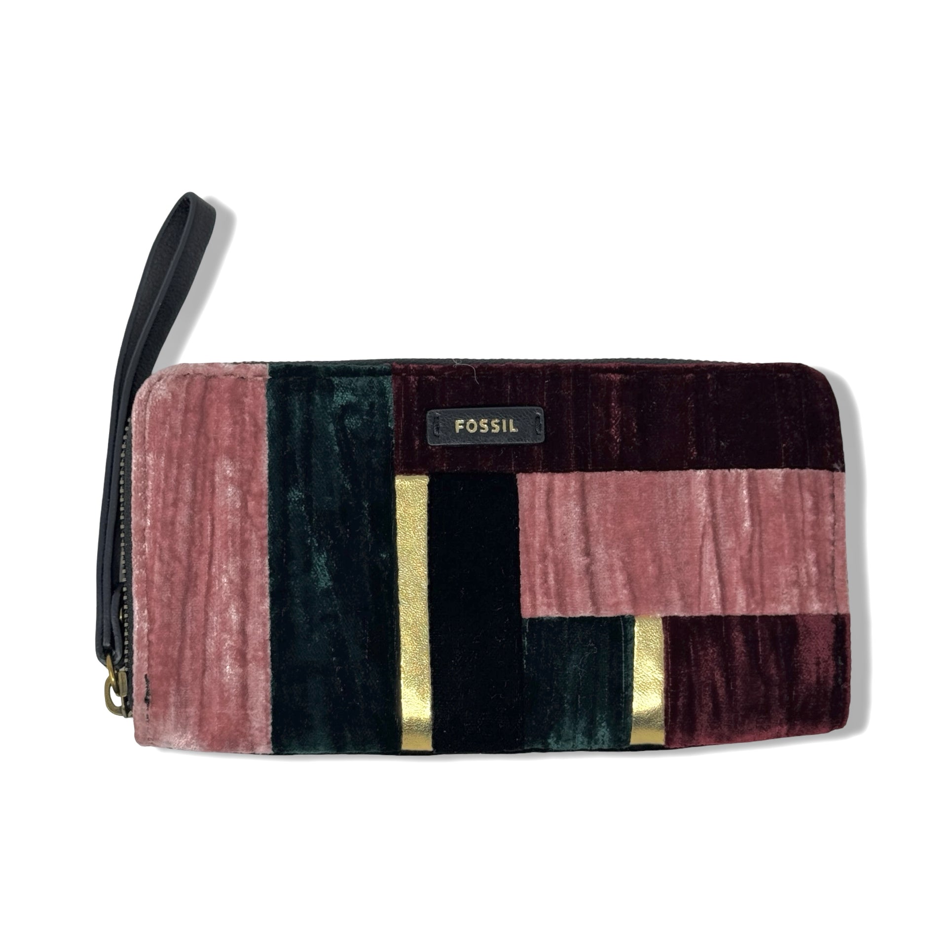 Fossil Patchwork Zip Around Wrislet