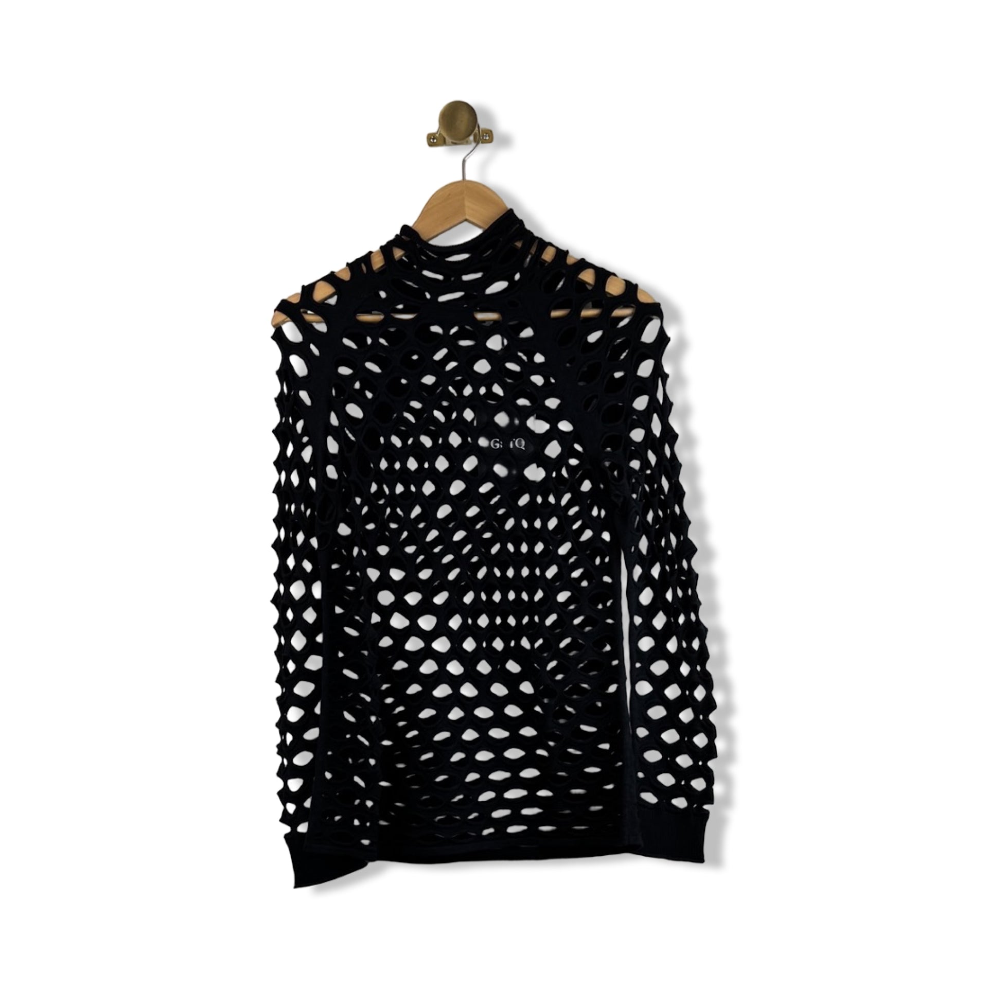 GSTQ Mesh Turtleneck