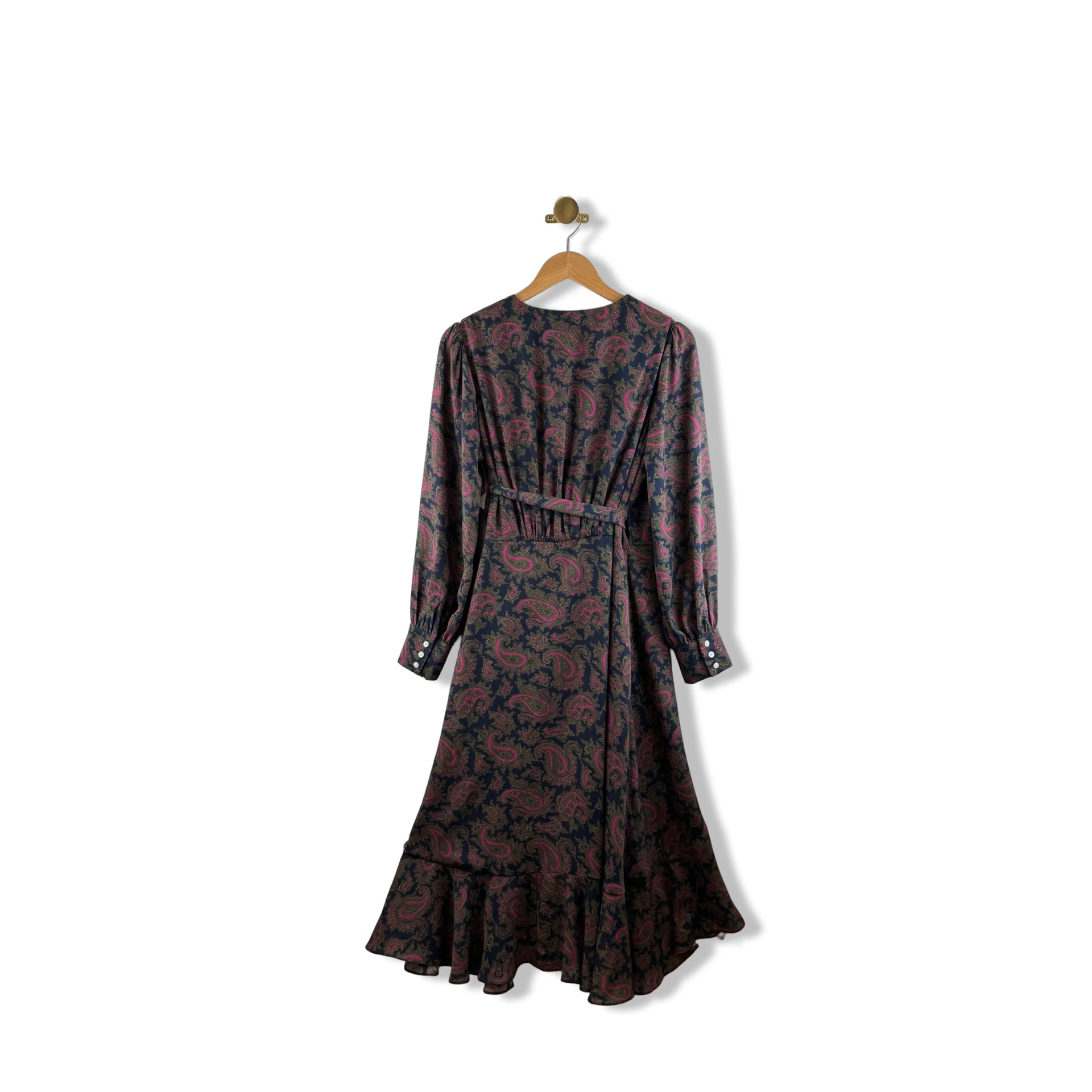Brooks Brothers Paisley Wrap Dress