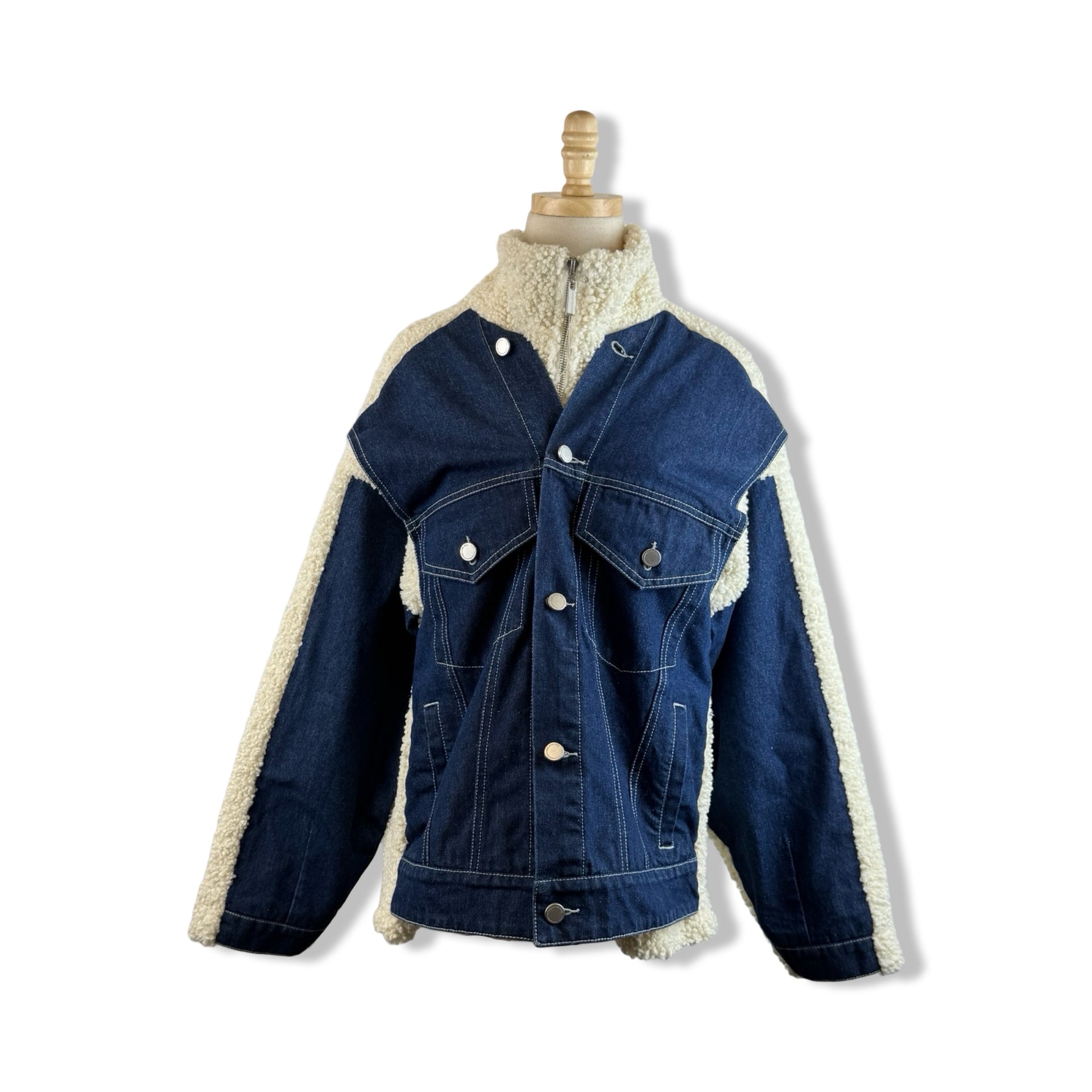 BLANKNYC Sherpa Bomber Jacket