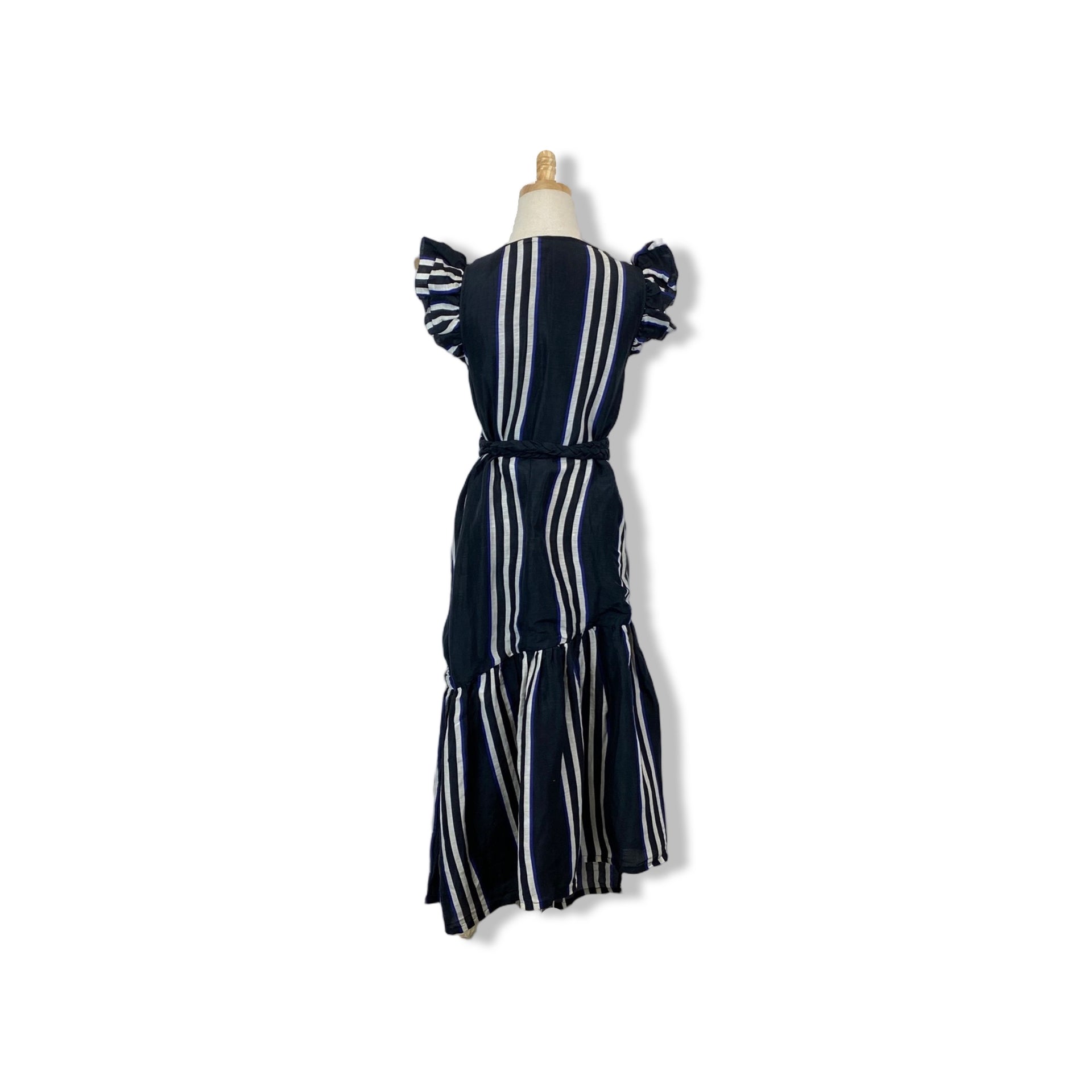 Apiece Apart Costa Del Sol Ruffle Wrap Dress