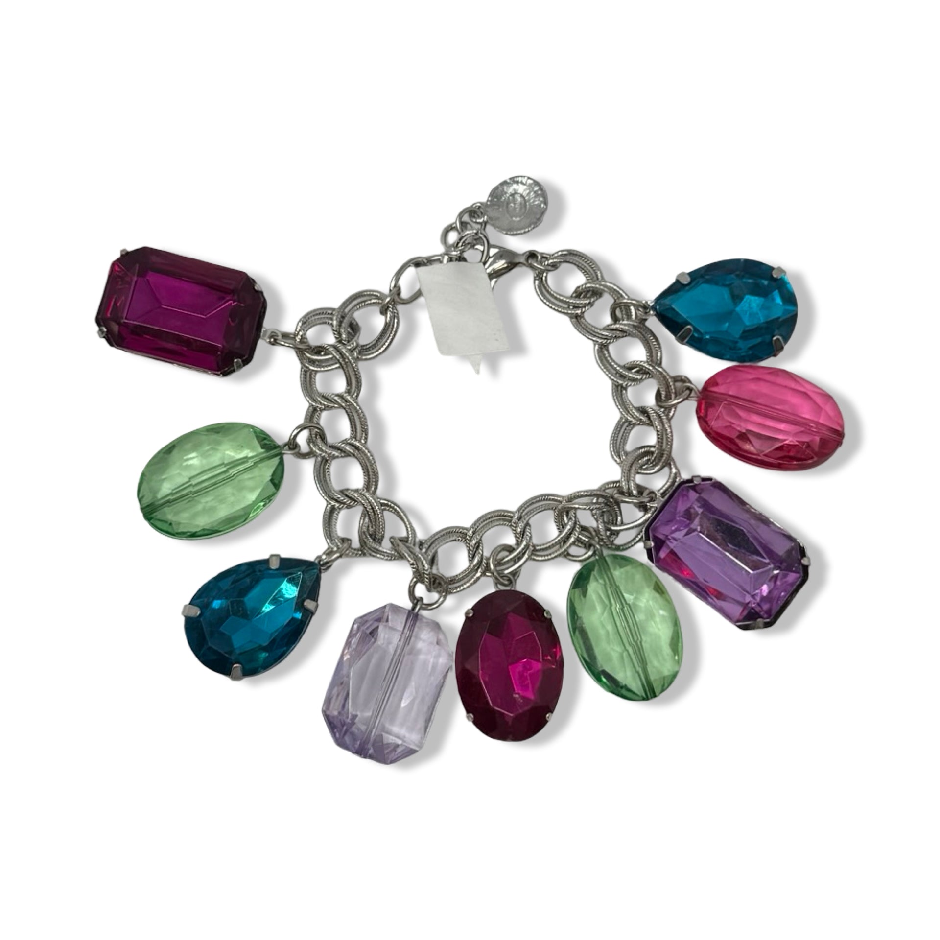 R.J. Graziano Multicolor Gem Chain Bracelet