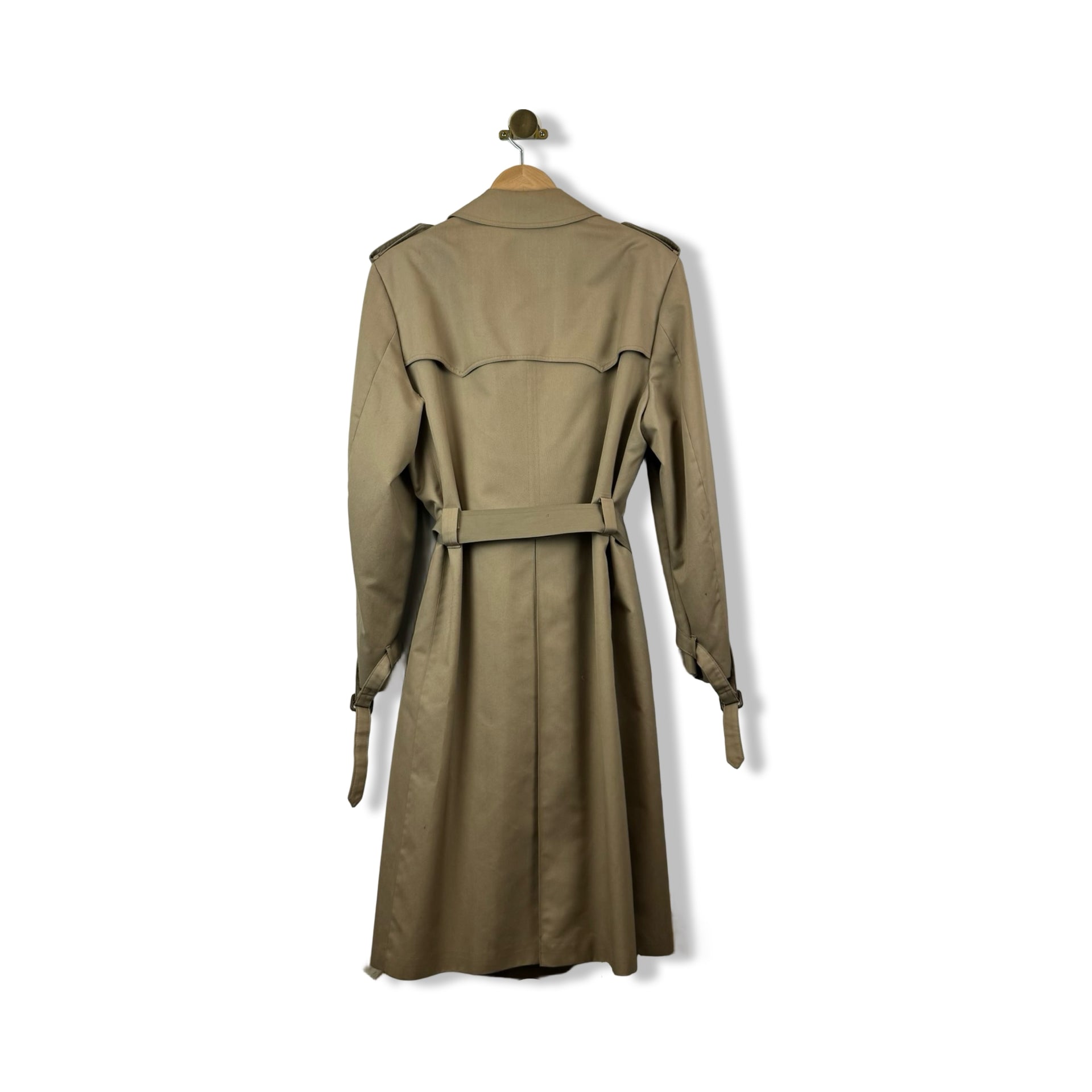 Vintage Christian Dior Double Breasted Trench Coat