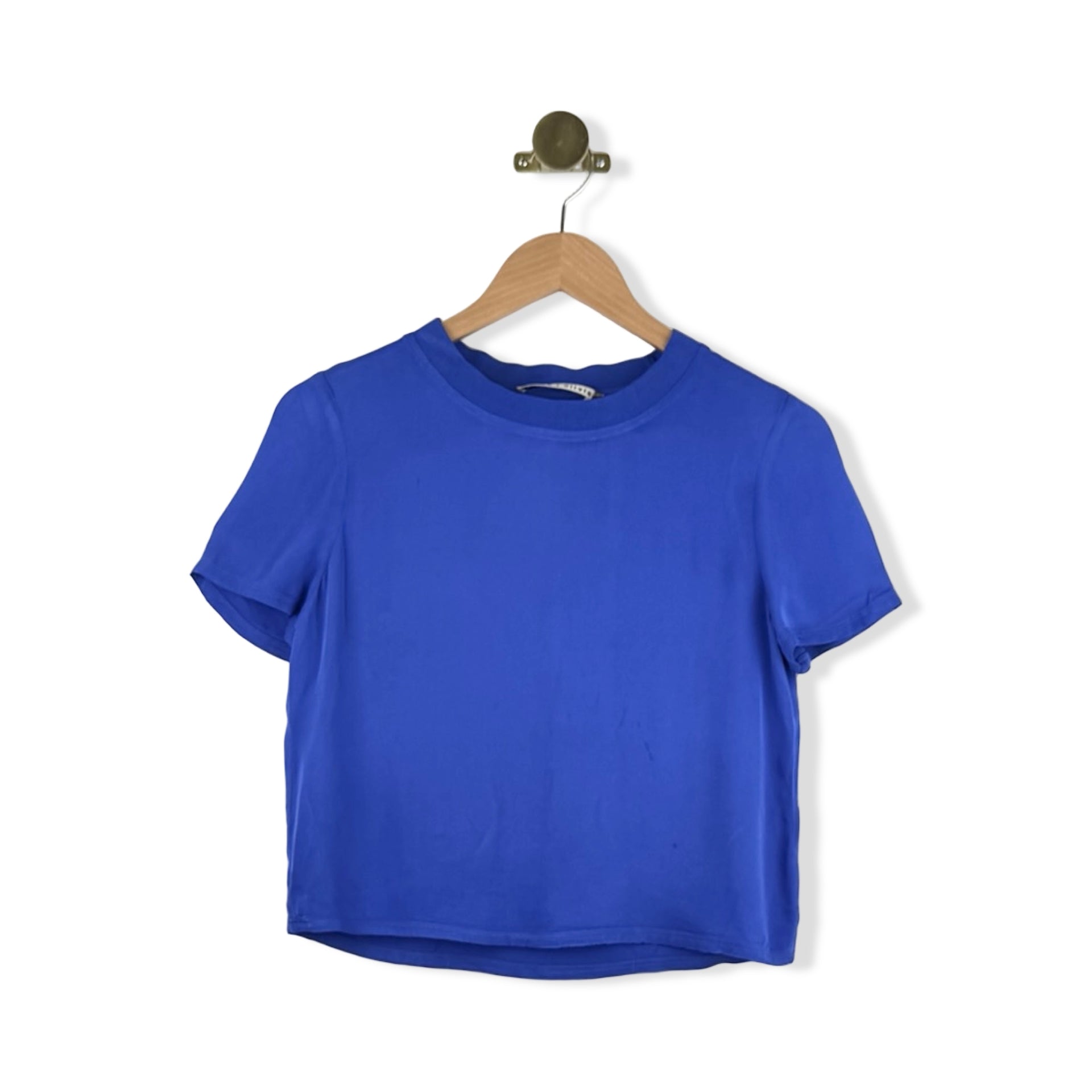 Alice + Olivia Boxy Crop Top