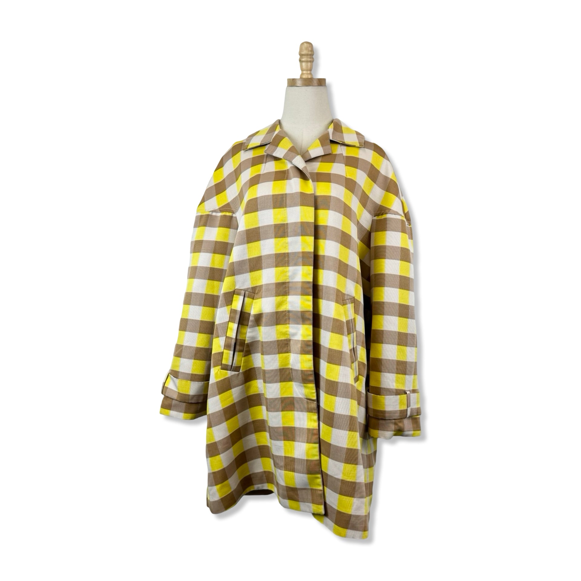 Maeve Plaid Button Down Jacket