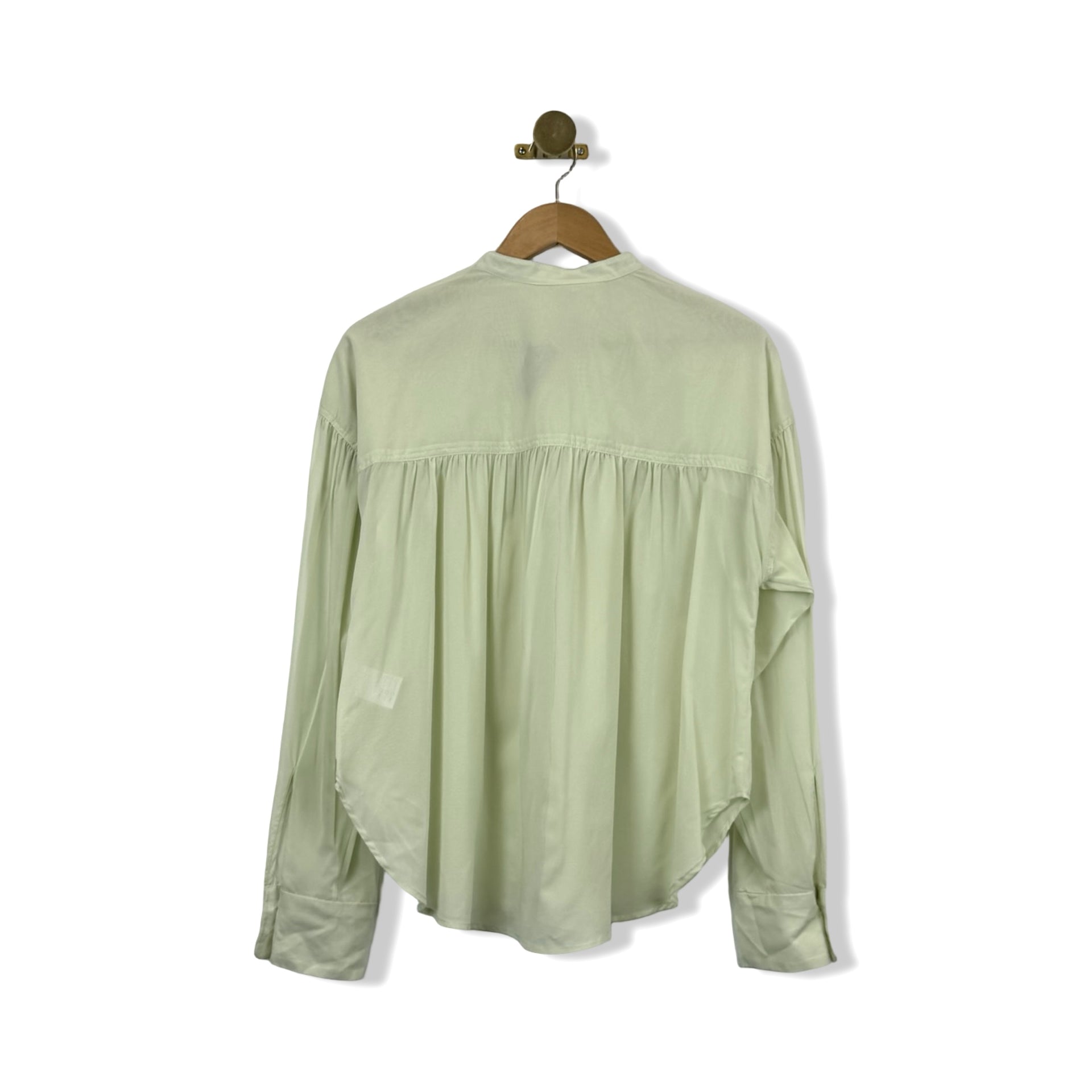 Rachel Comey Gathered Button Up Top