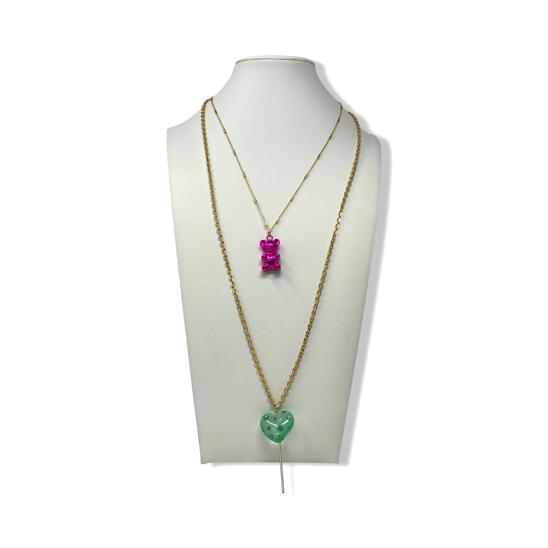 Betsey Johnson Lollipop Layered Necklace