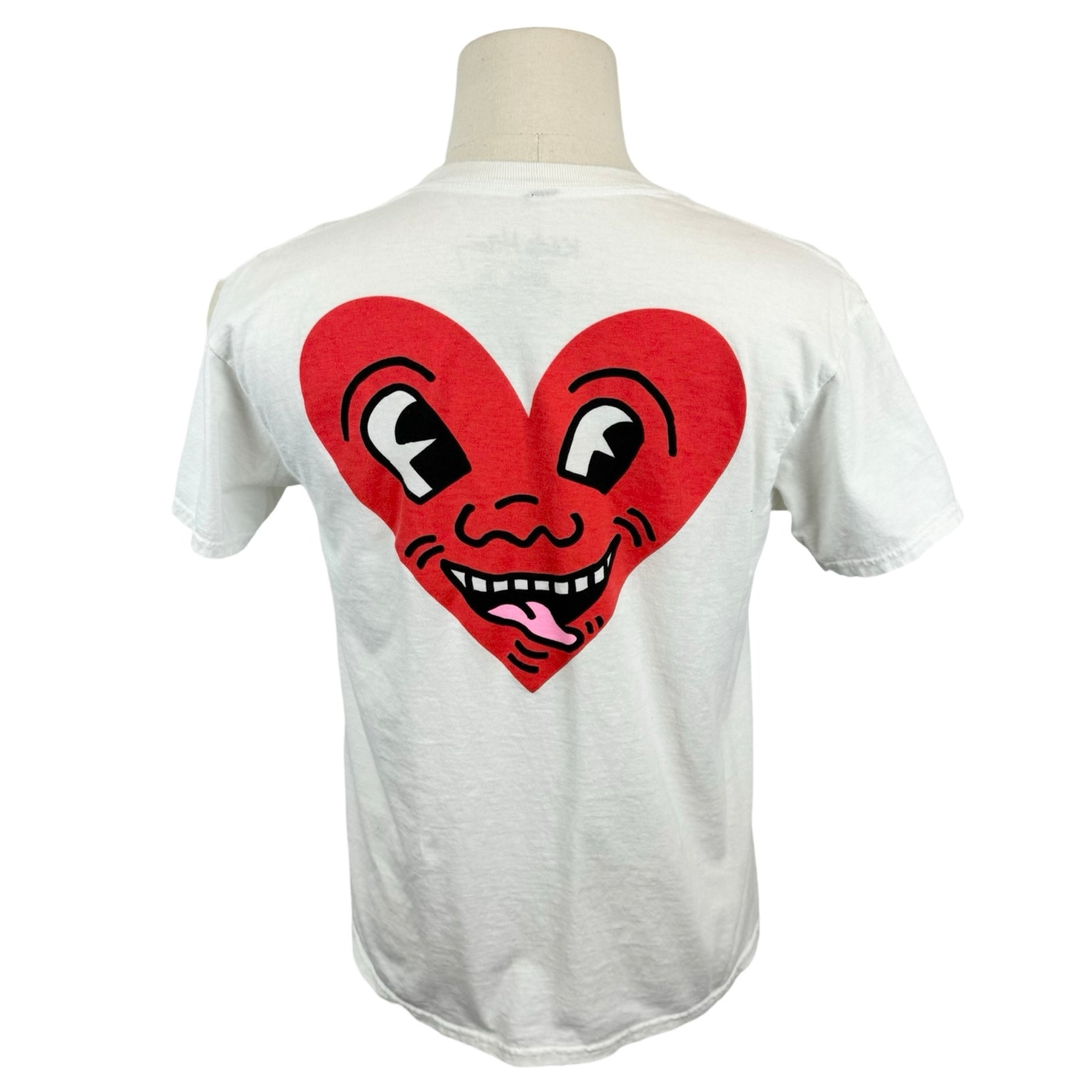 Keith Haring Heart Graphic T-Shirt