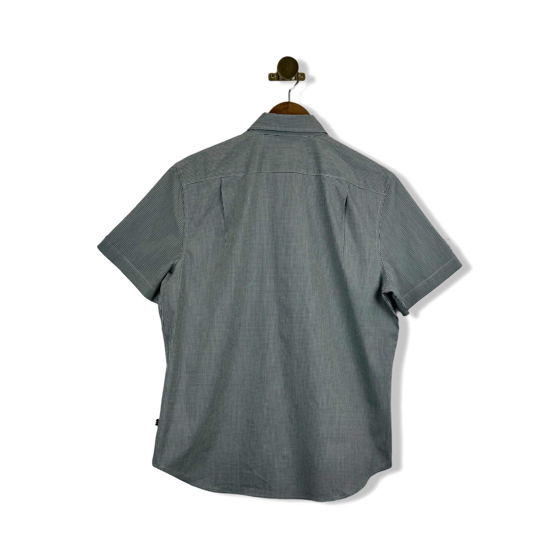 Nautica Classic Fit Flex Gingham Button Up Shirt