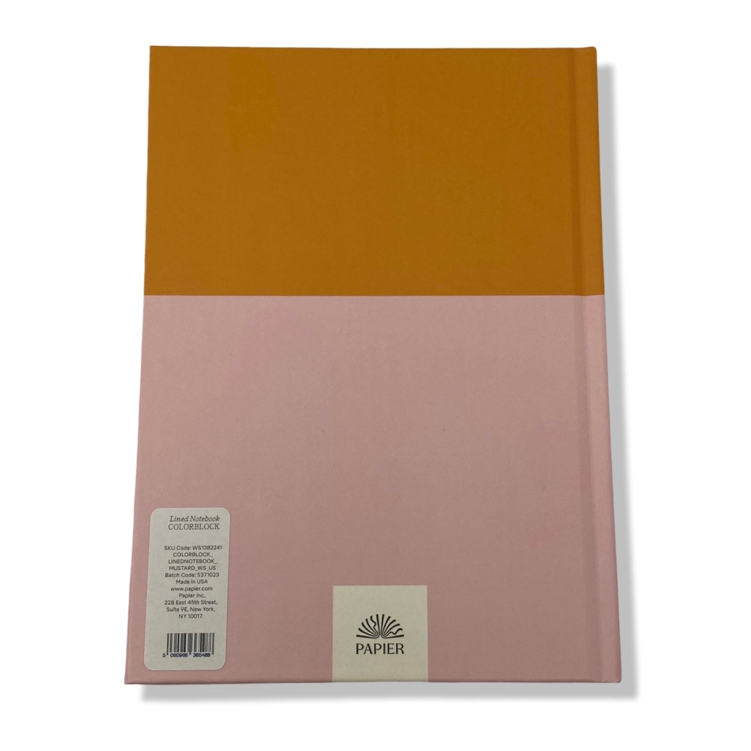 Papier For Big Ideas and Little Reminders Colorblock Notebook