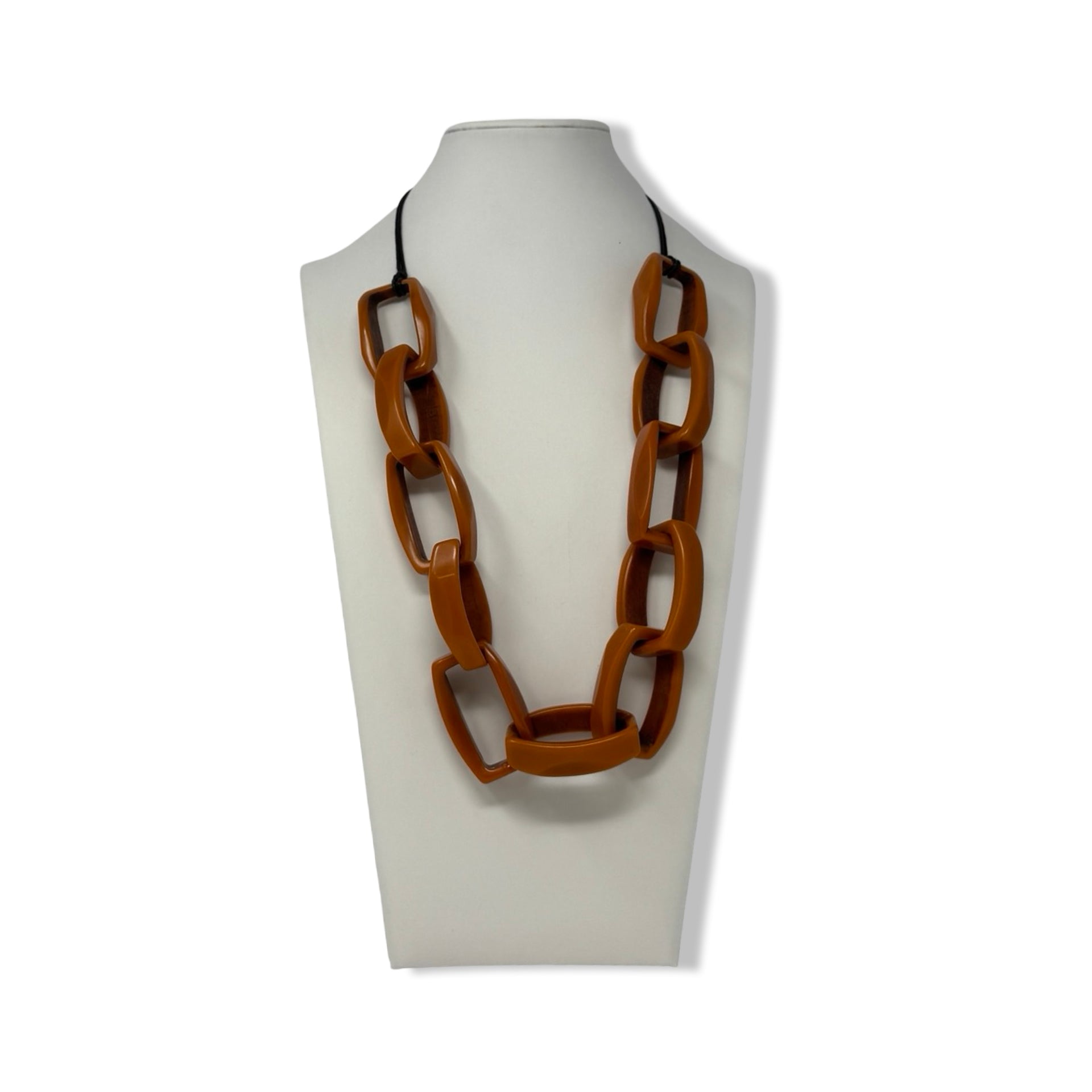 R.J. Graziano Square Link Chain Rope Necklace