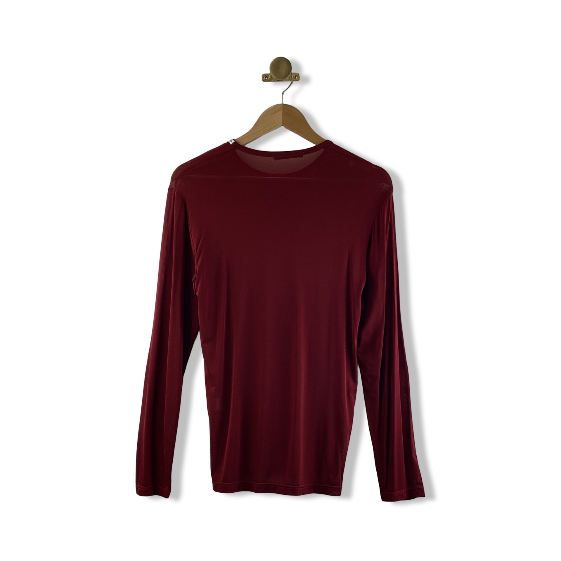 Dolce & Gabbana Mesh Long Sleeve Shirt