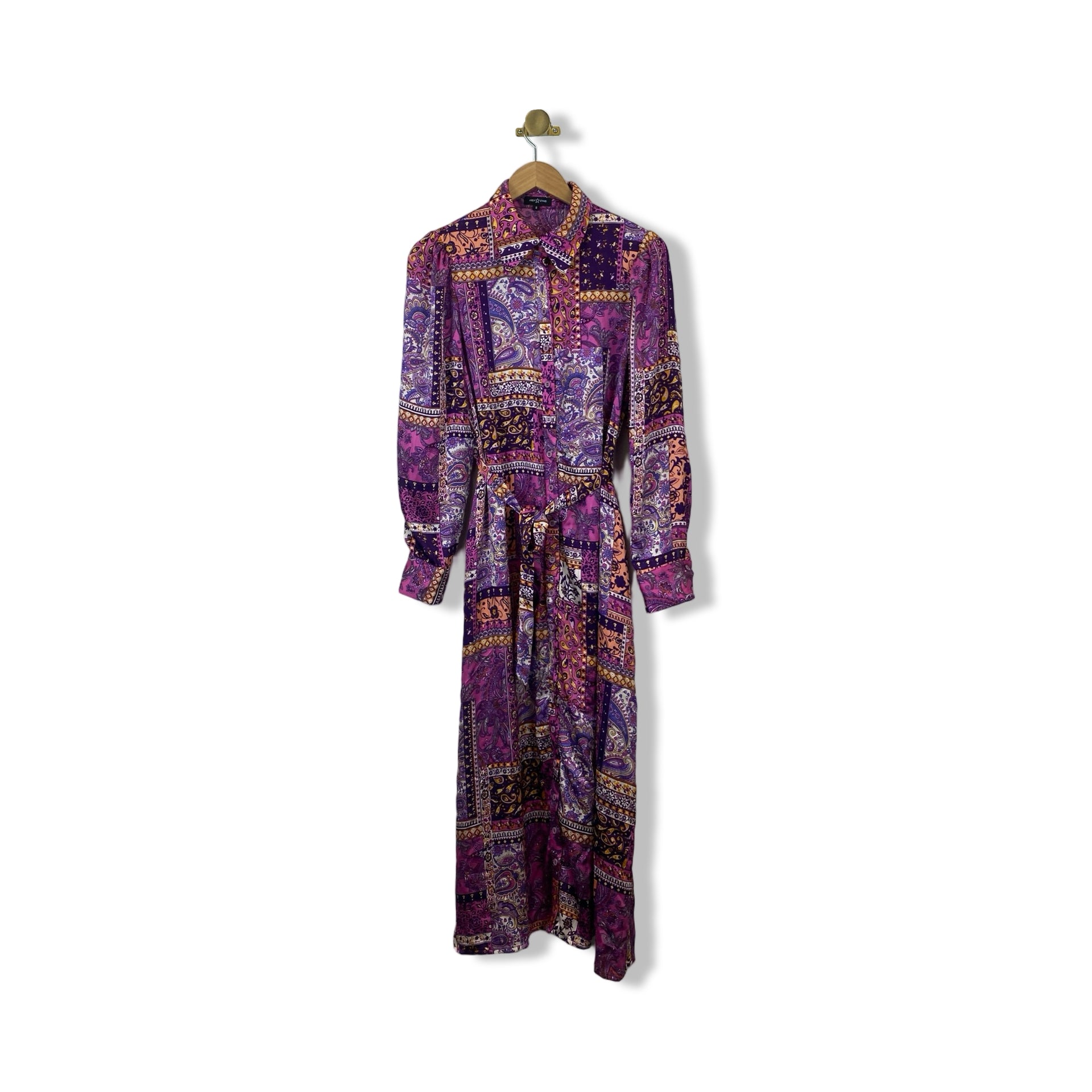 Area Stars Paisley Shirt Dress