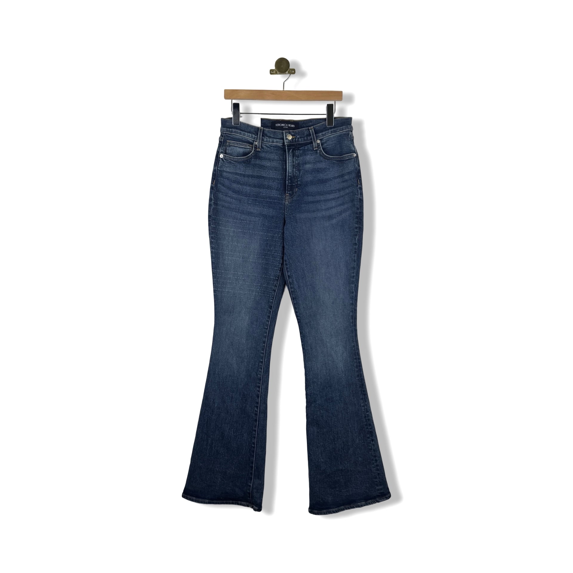 Veronica Beard Beverly High Rise Skinny Flare Jeans