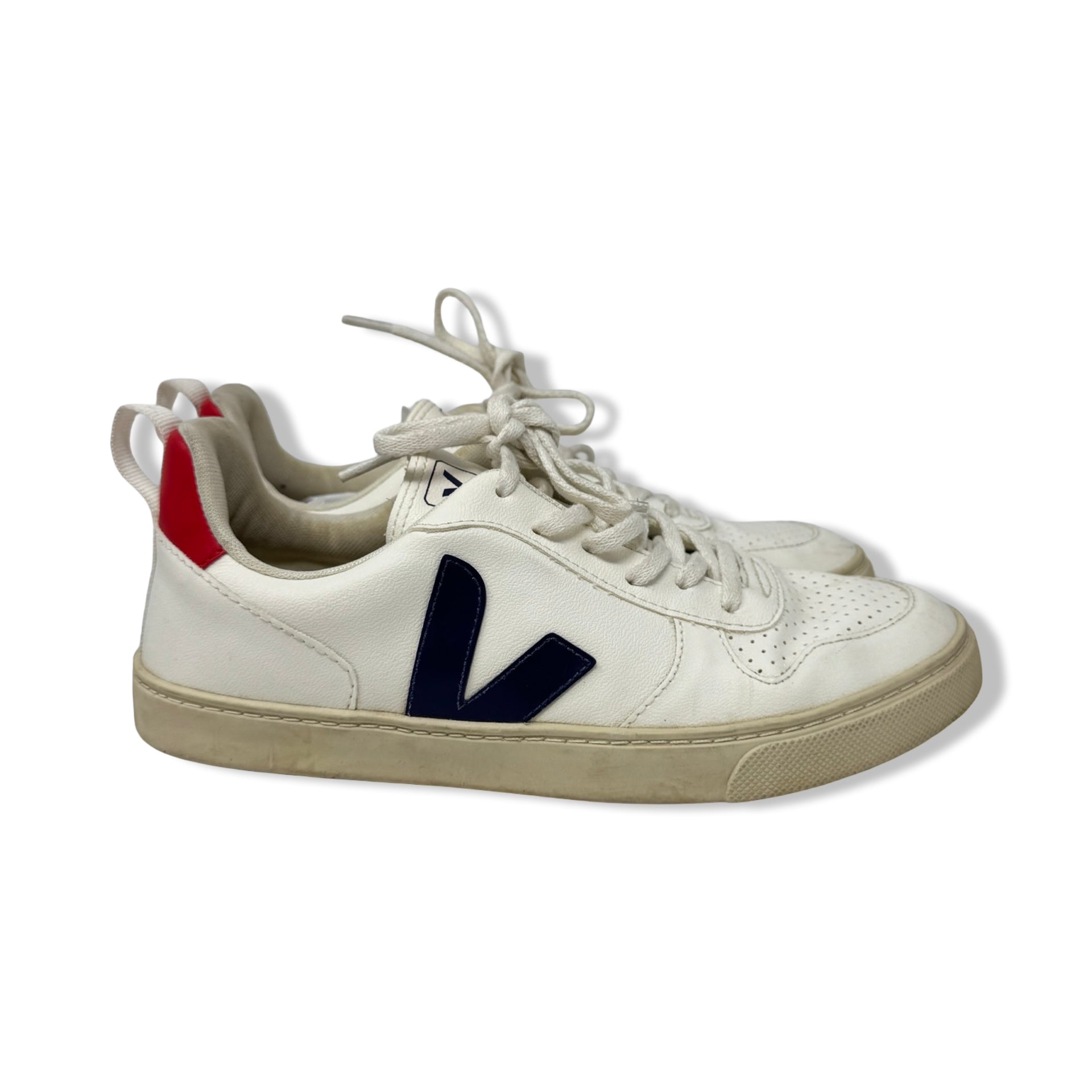 Veja V-10 Lace Up Sneakers