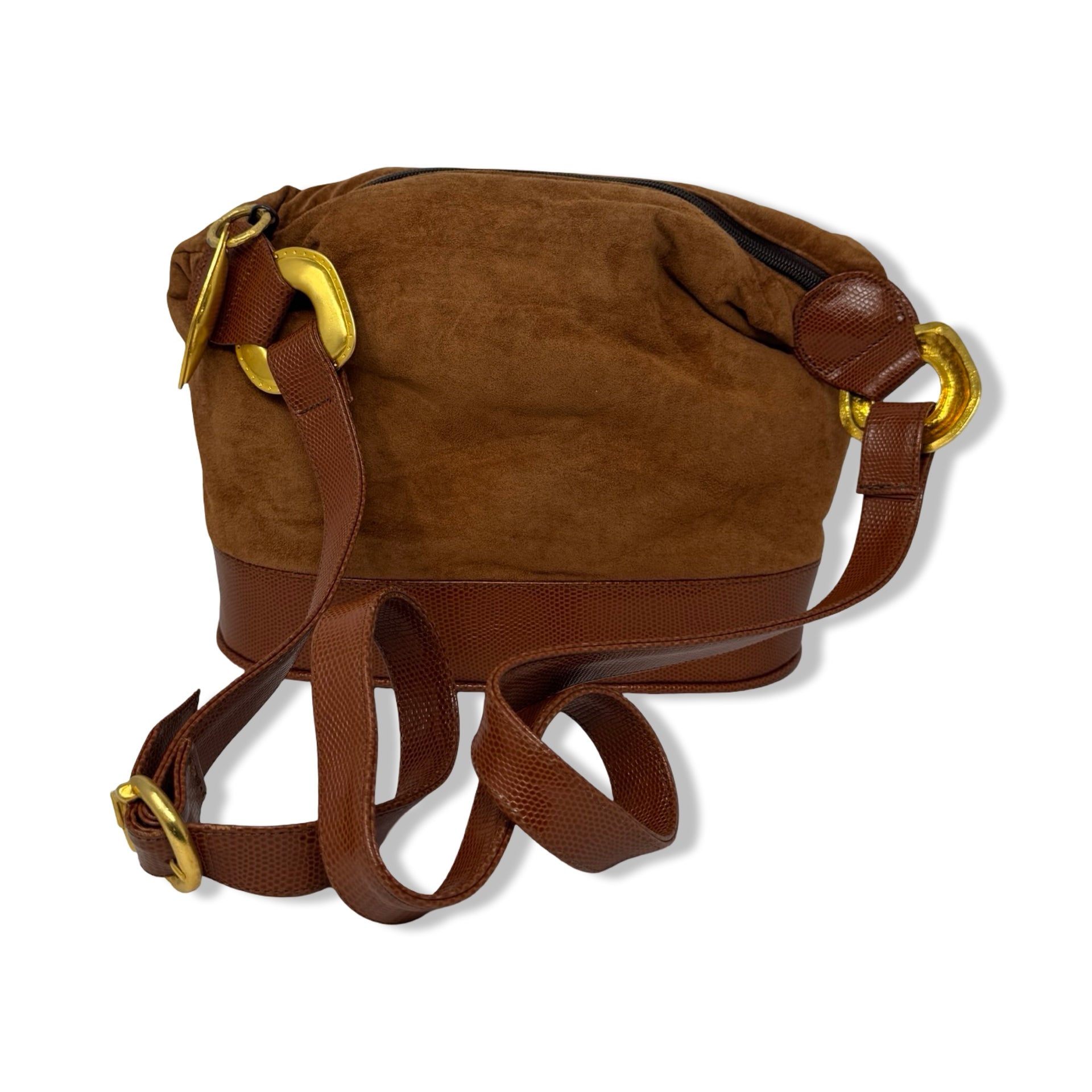 Vintage R.J. Graziano  Snakeskin Strap Crossbody Bag