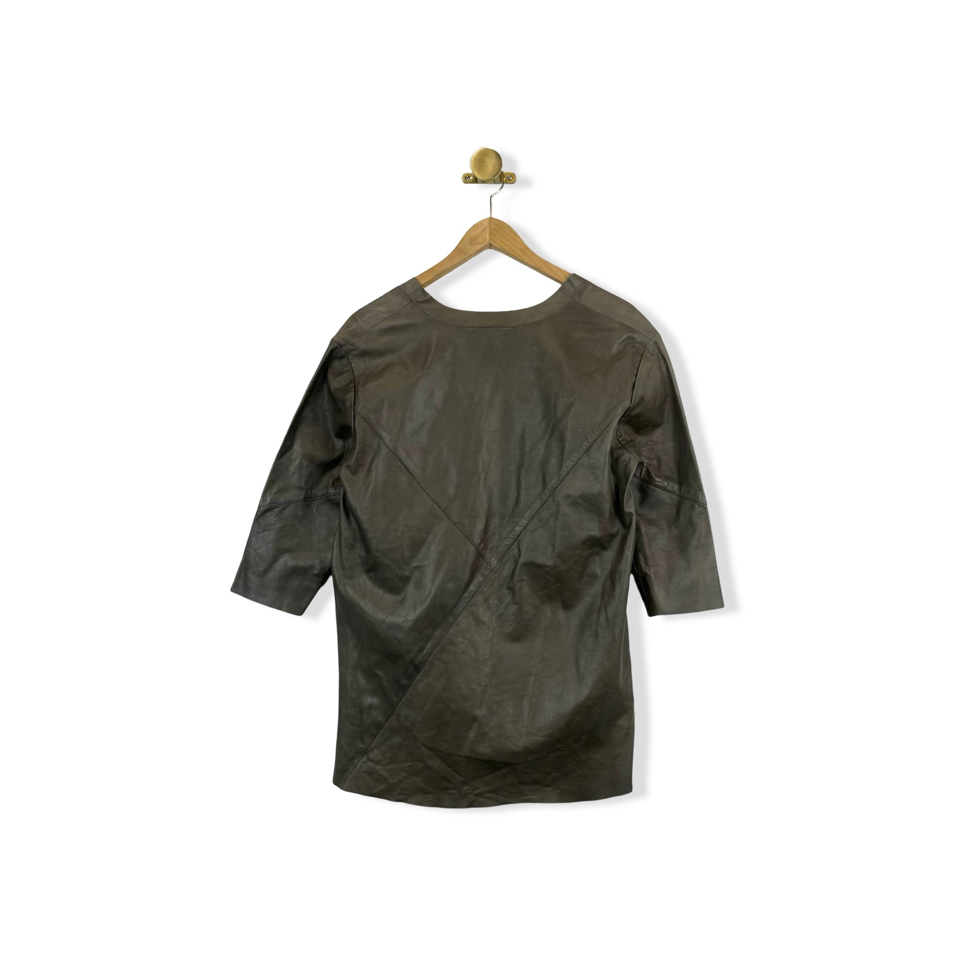 Cigno Nero Leather Tunic