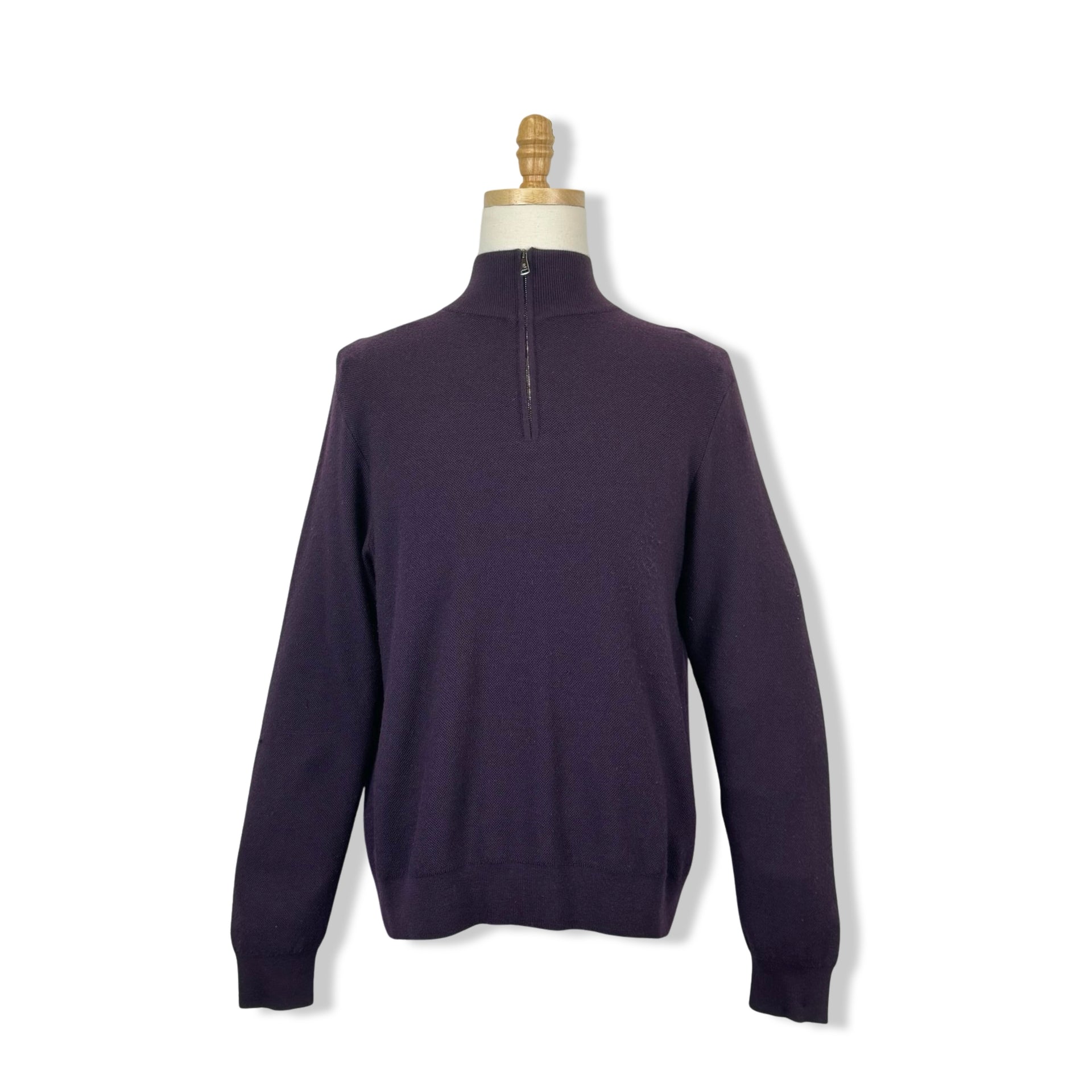 Ralph Lauren Purple Label Quarter Zip Sweater