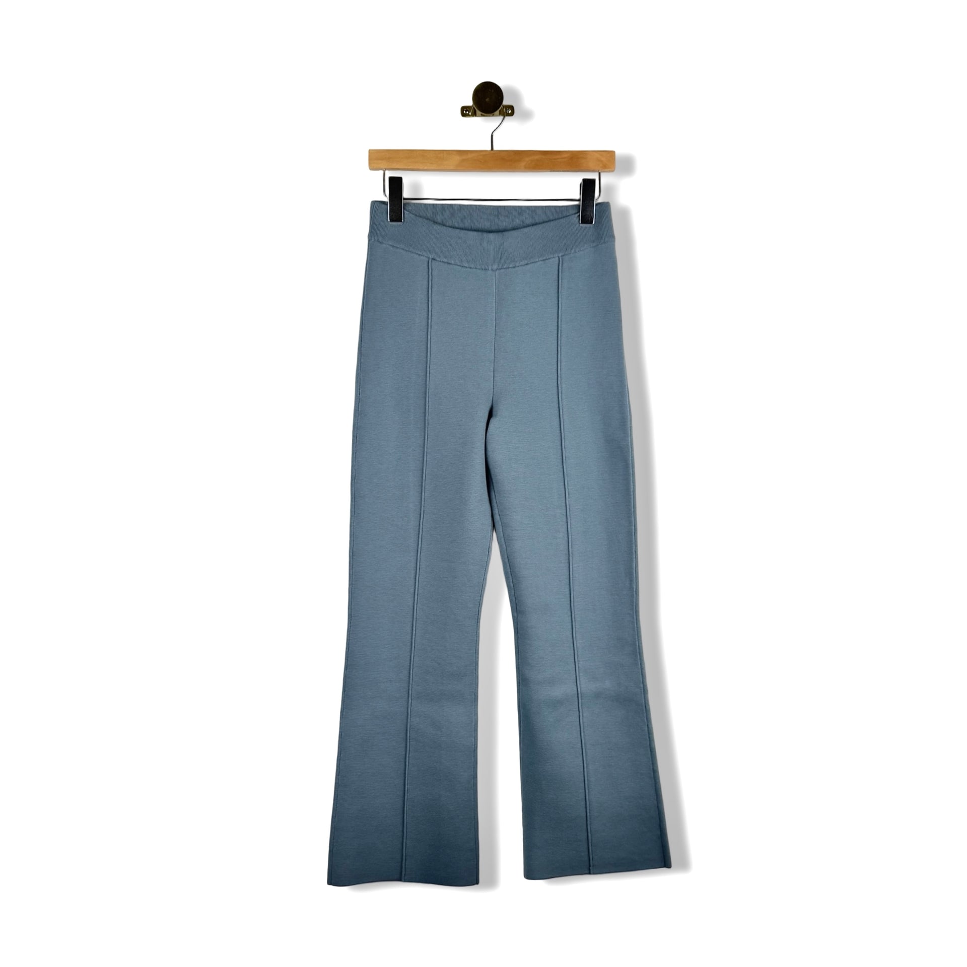 White + Warren Superfine Organic Cotton Kick Flare Pant