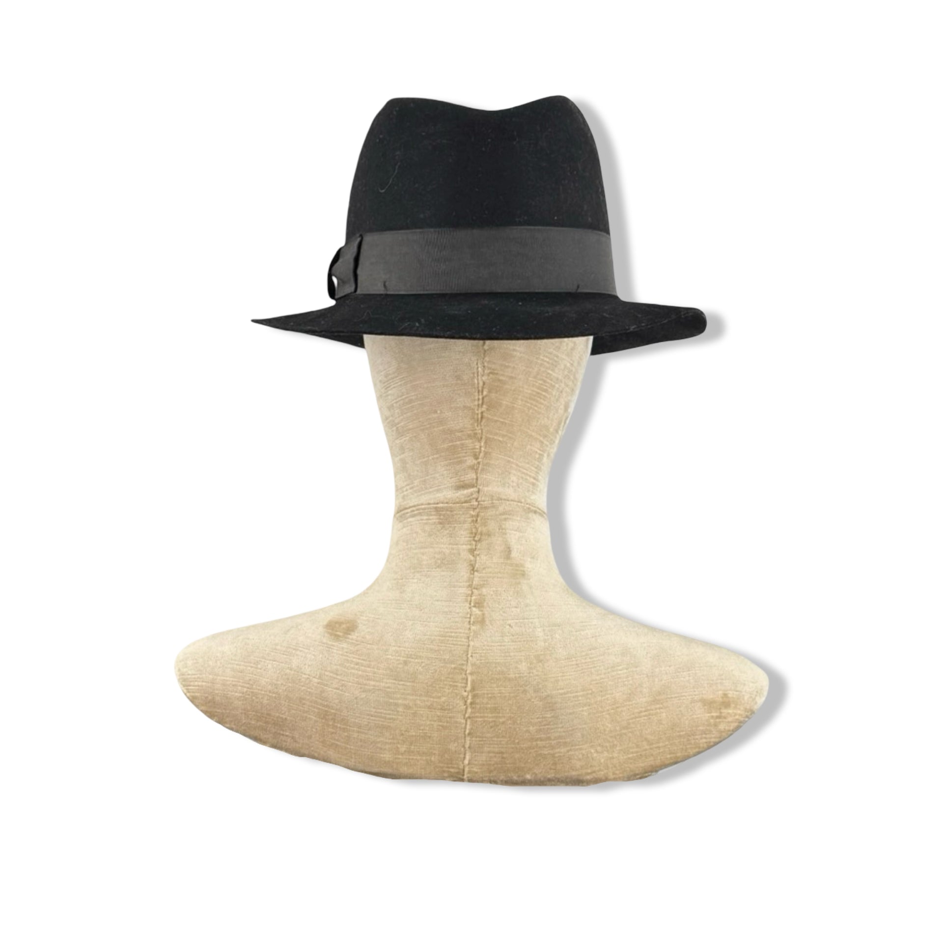 Vintage Wool Fedora Hat