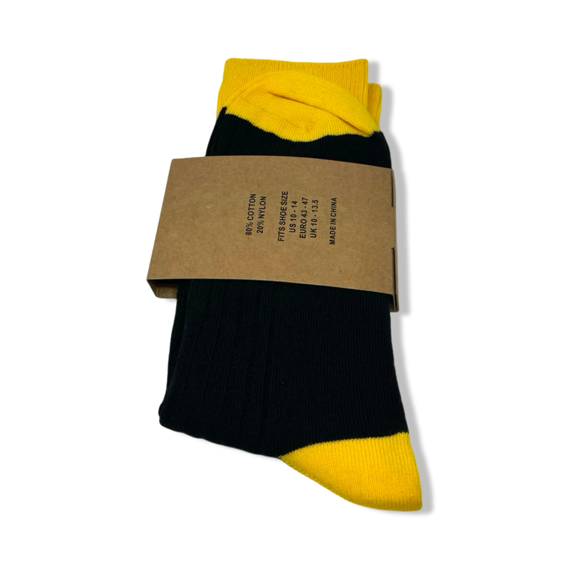 Curated Basics Color Block Calf Socks