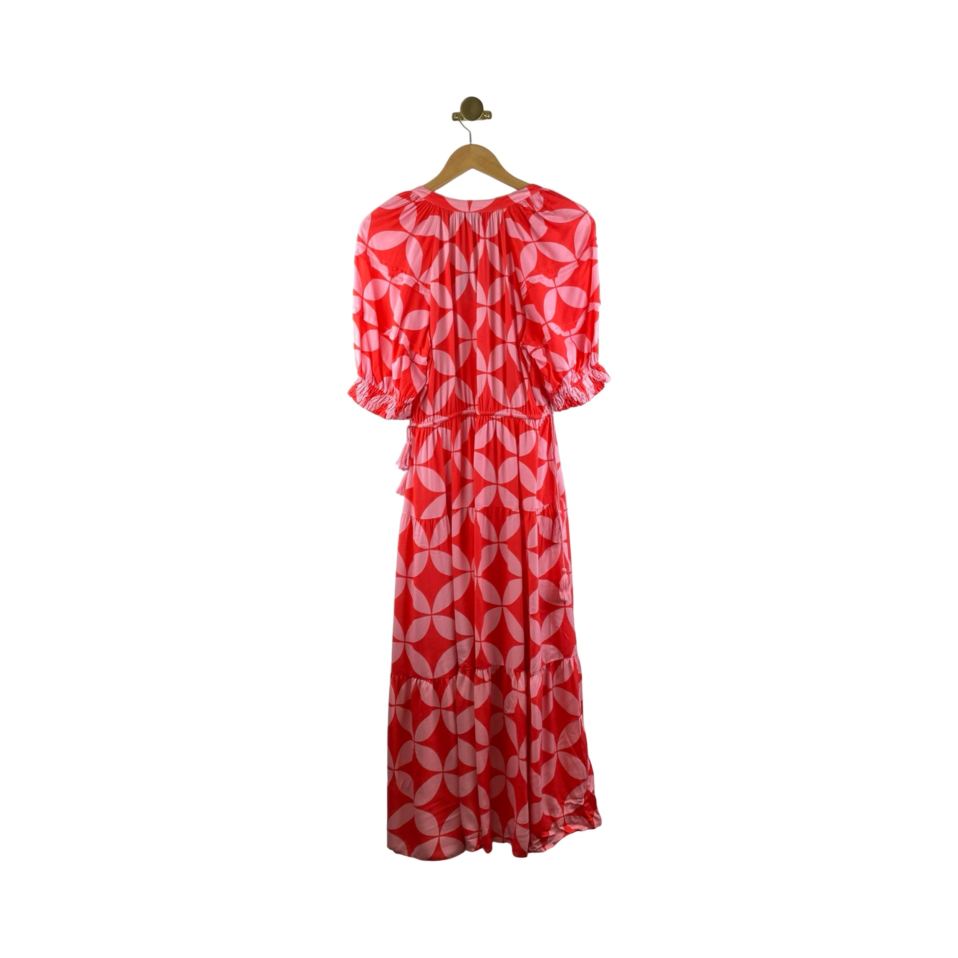Area Stars Drawstring Waist Maxi Dress