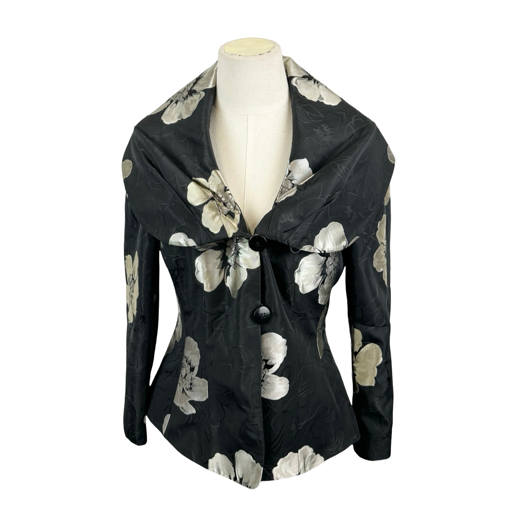 Vintage Armani Collezioni Floral Evening Jacket