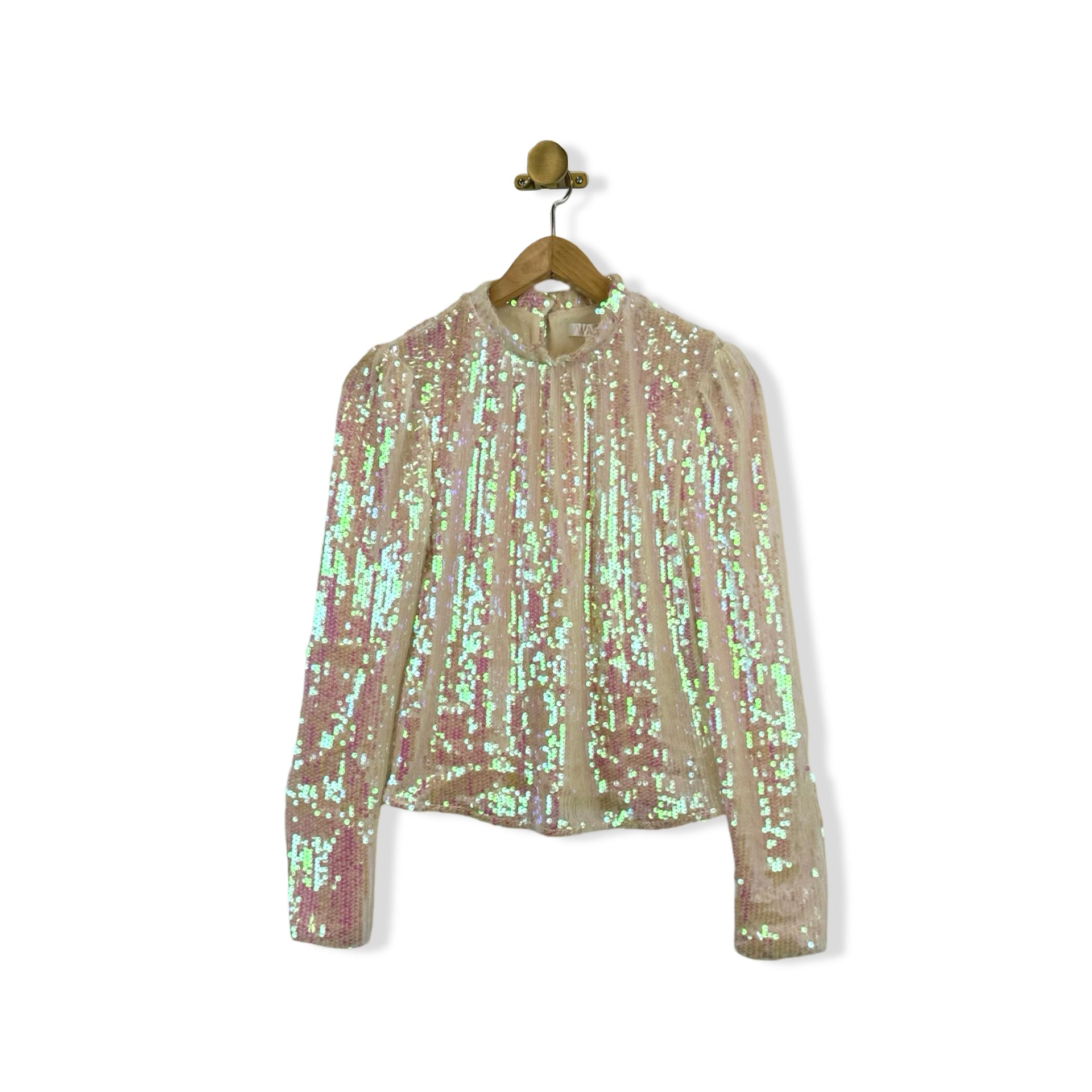 WAYF Sequin Blouse