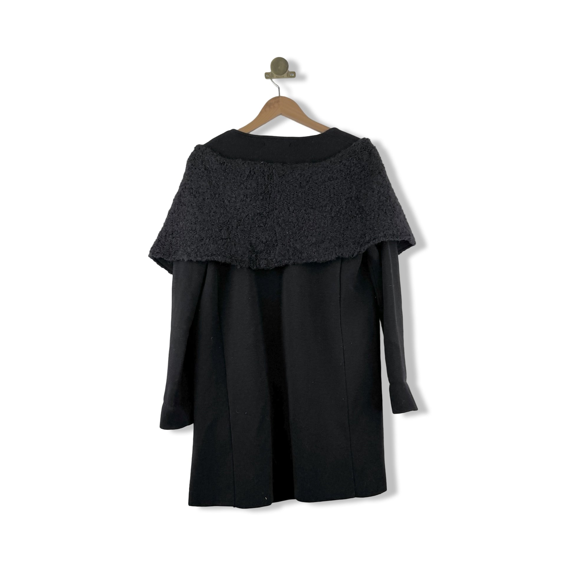 Falconeri Mohair Cape Collar Cardigan