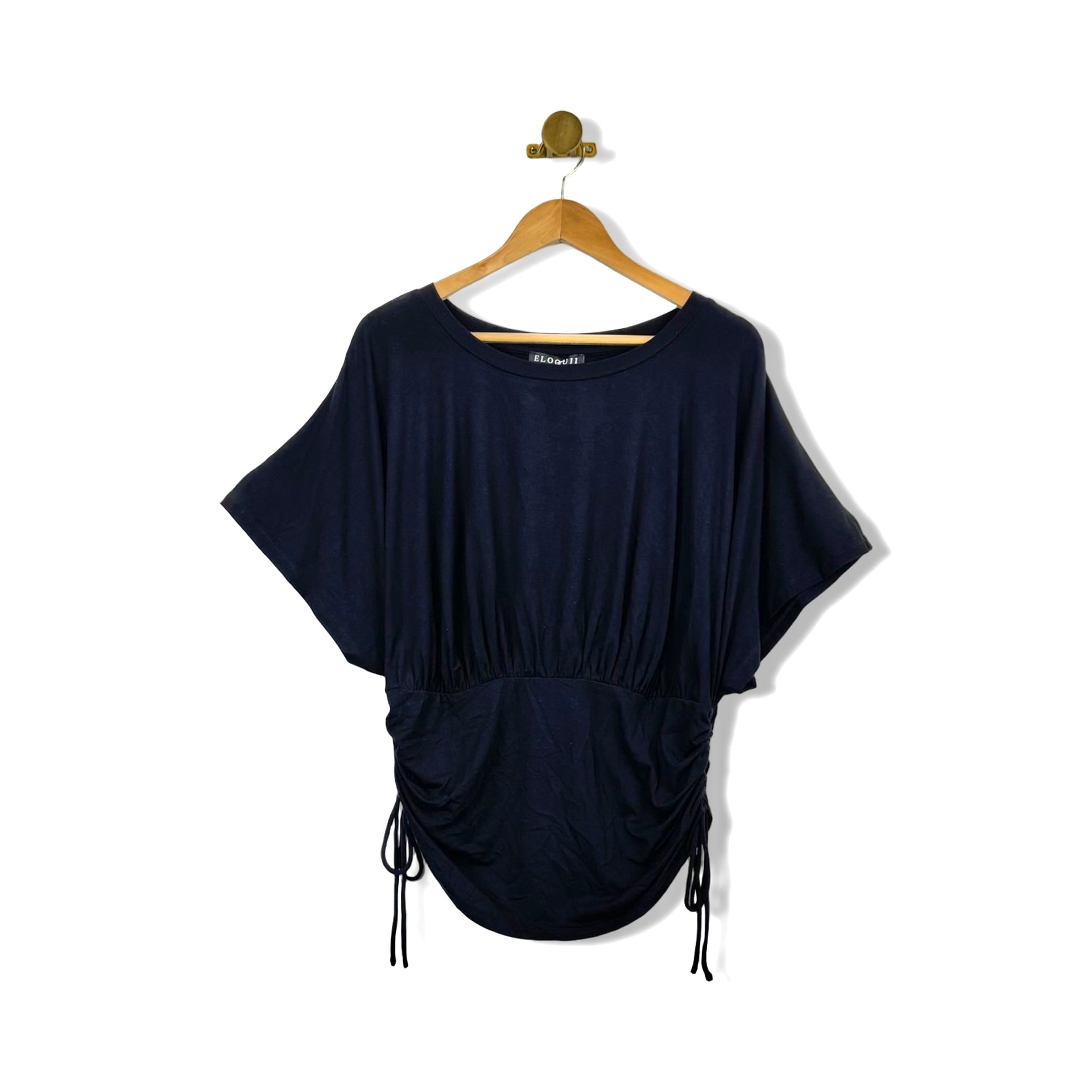 Eloquii Gathered T-Shirt