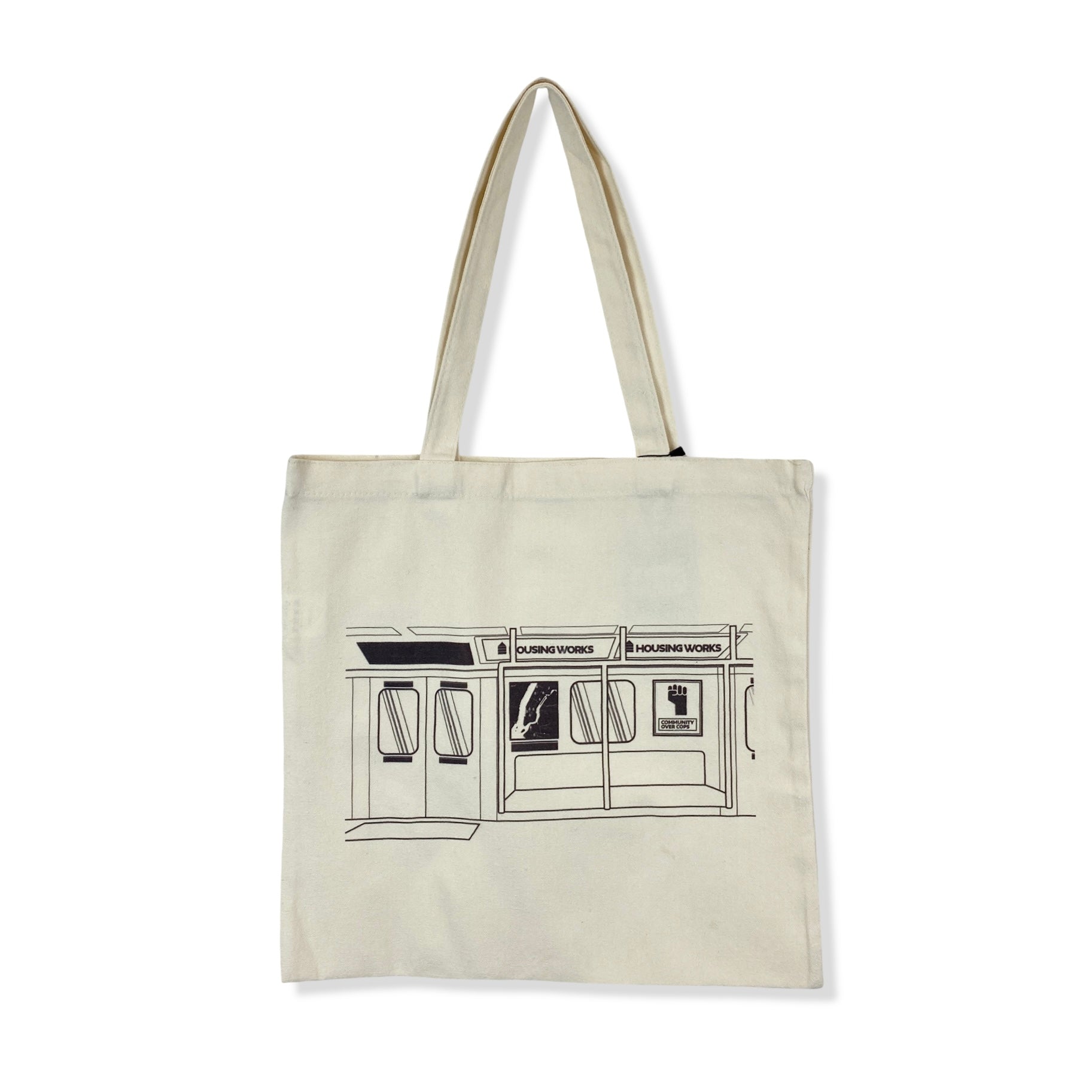 Housing Works Train Tote Bag