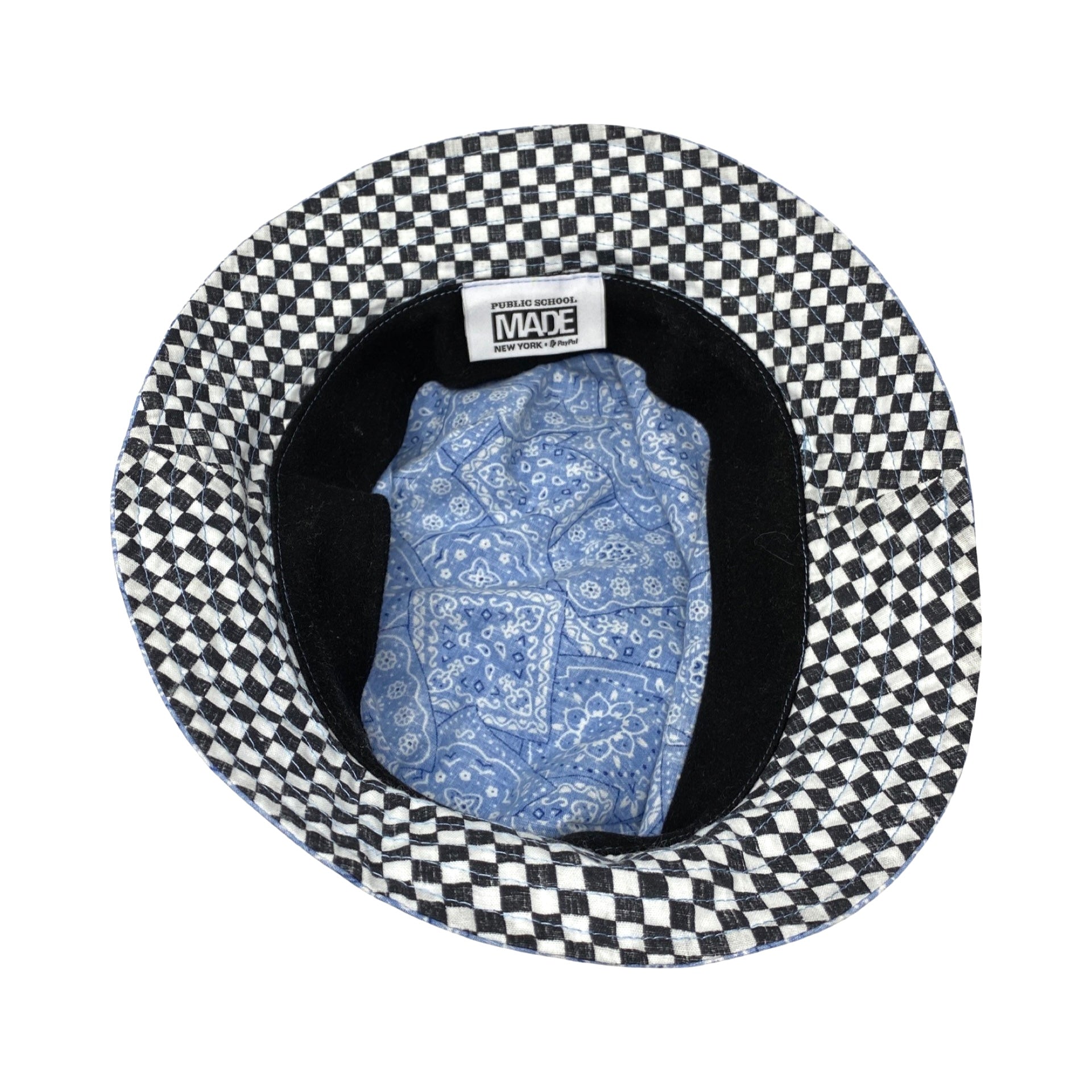 Public School New Wave Bandana Print Bucket Hat