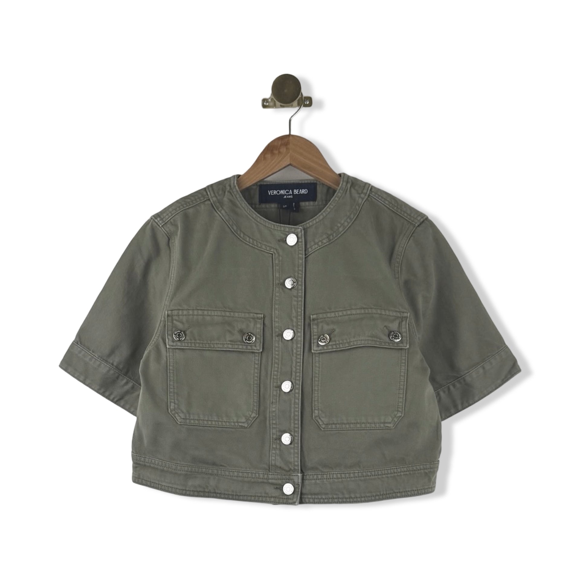Veronica Beard Elias Short Sleeve Jacket