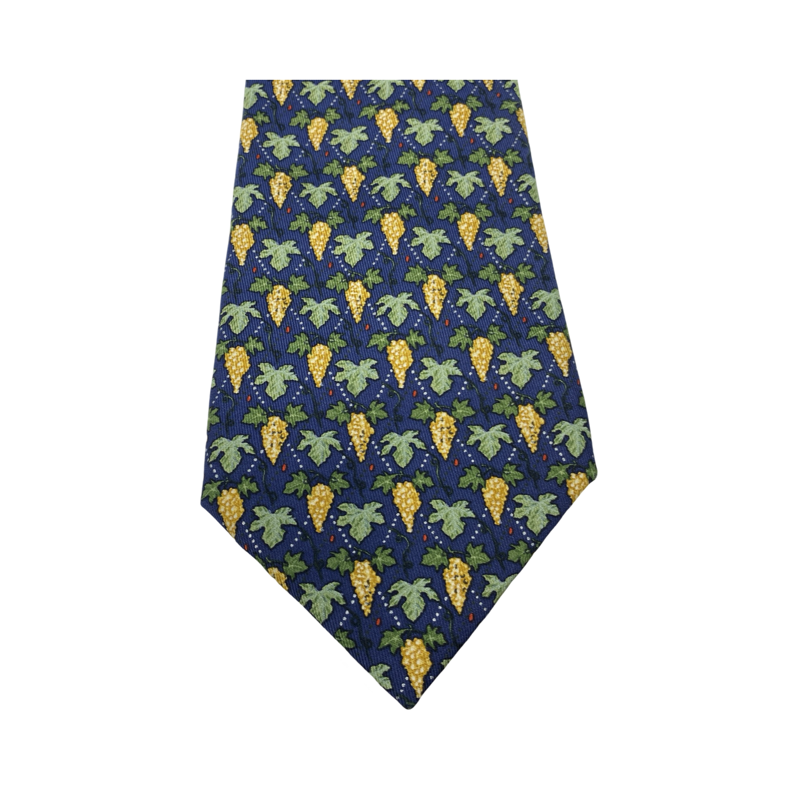 Hermès Grape Patterned Tie