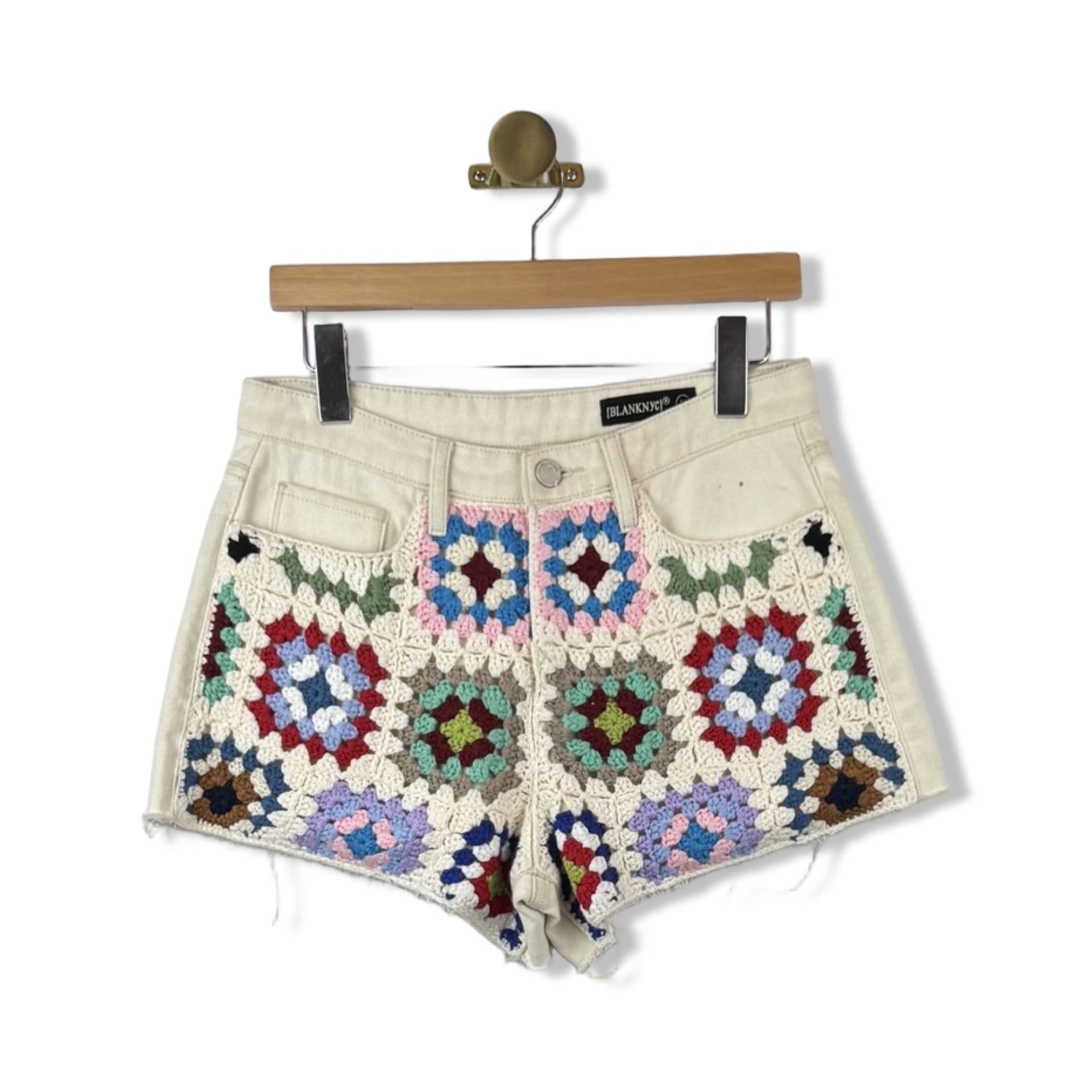 BLANKNYC Crotchet Front Shorts