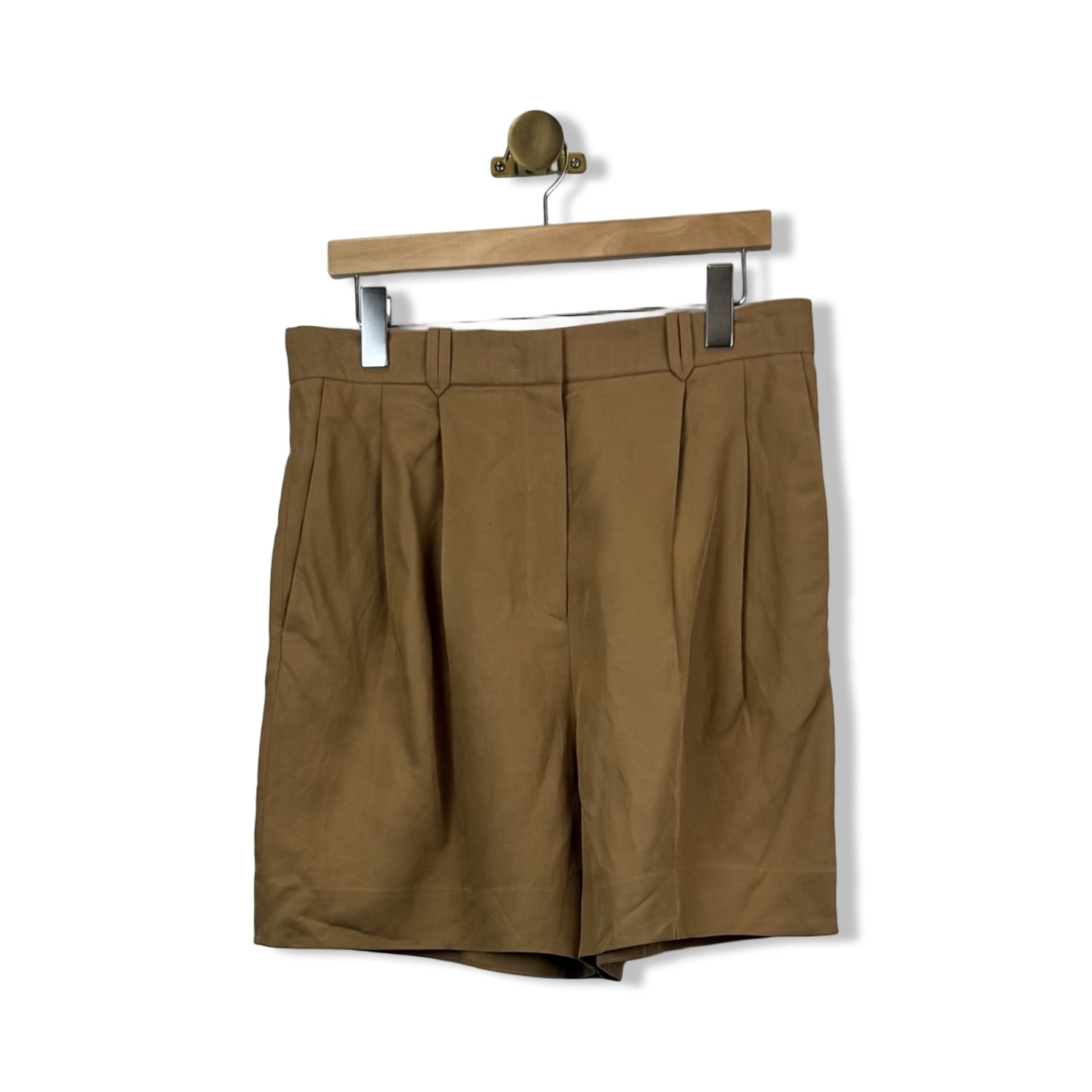 COS Front Pleat Shorts