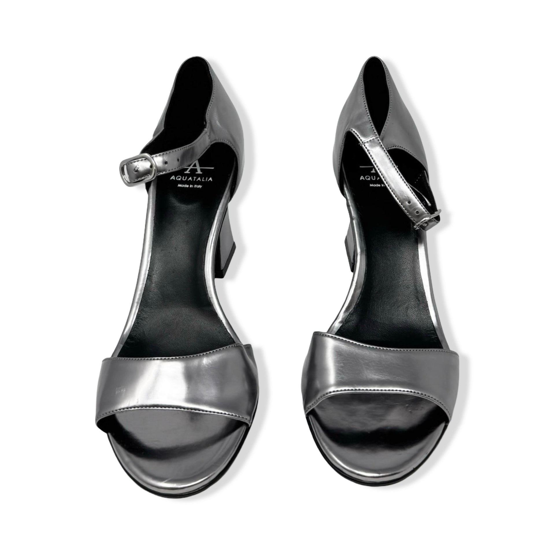 Aquatalia Metallic Heels