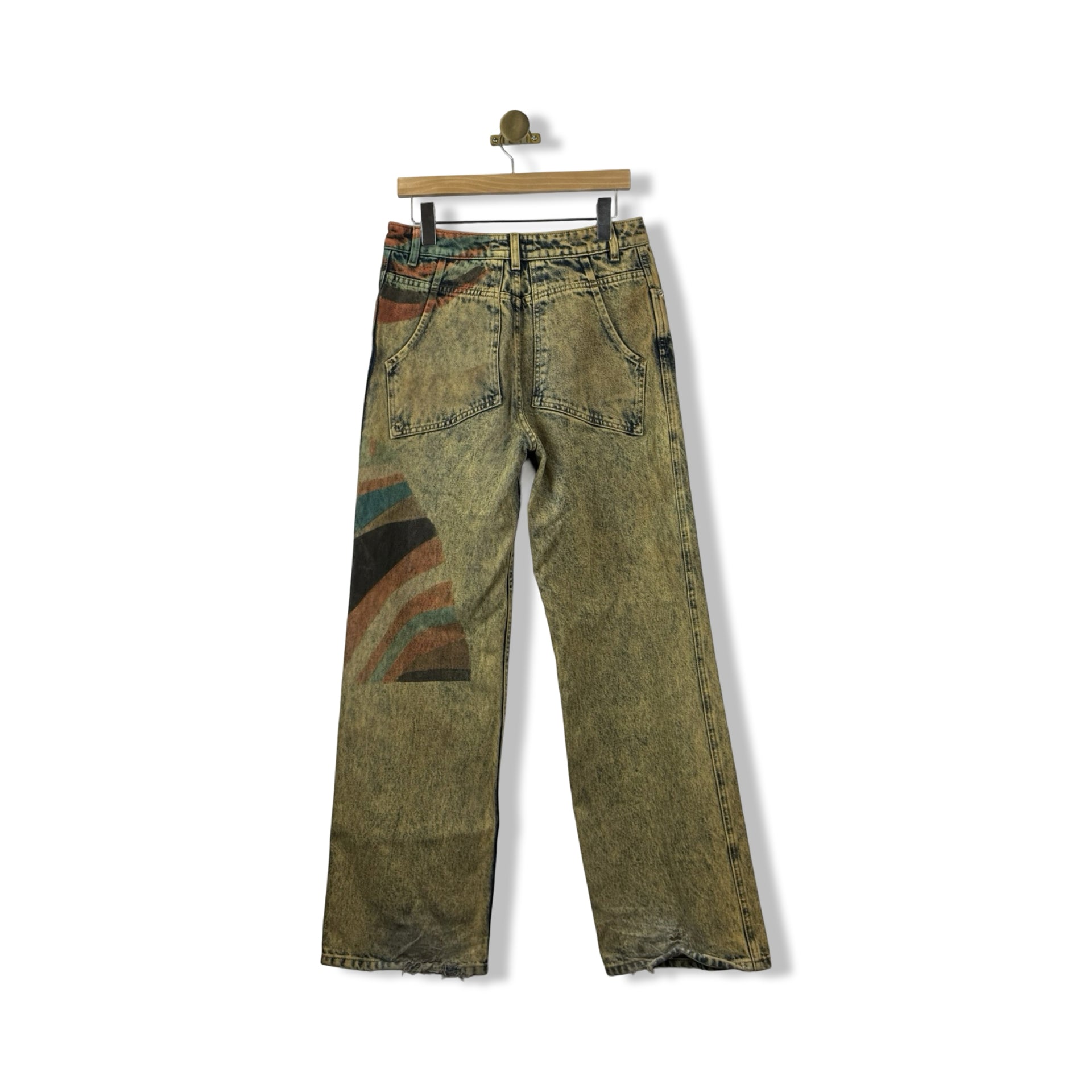 Eckhaus Latta Acid Wash Jean