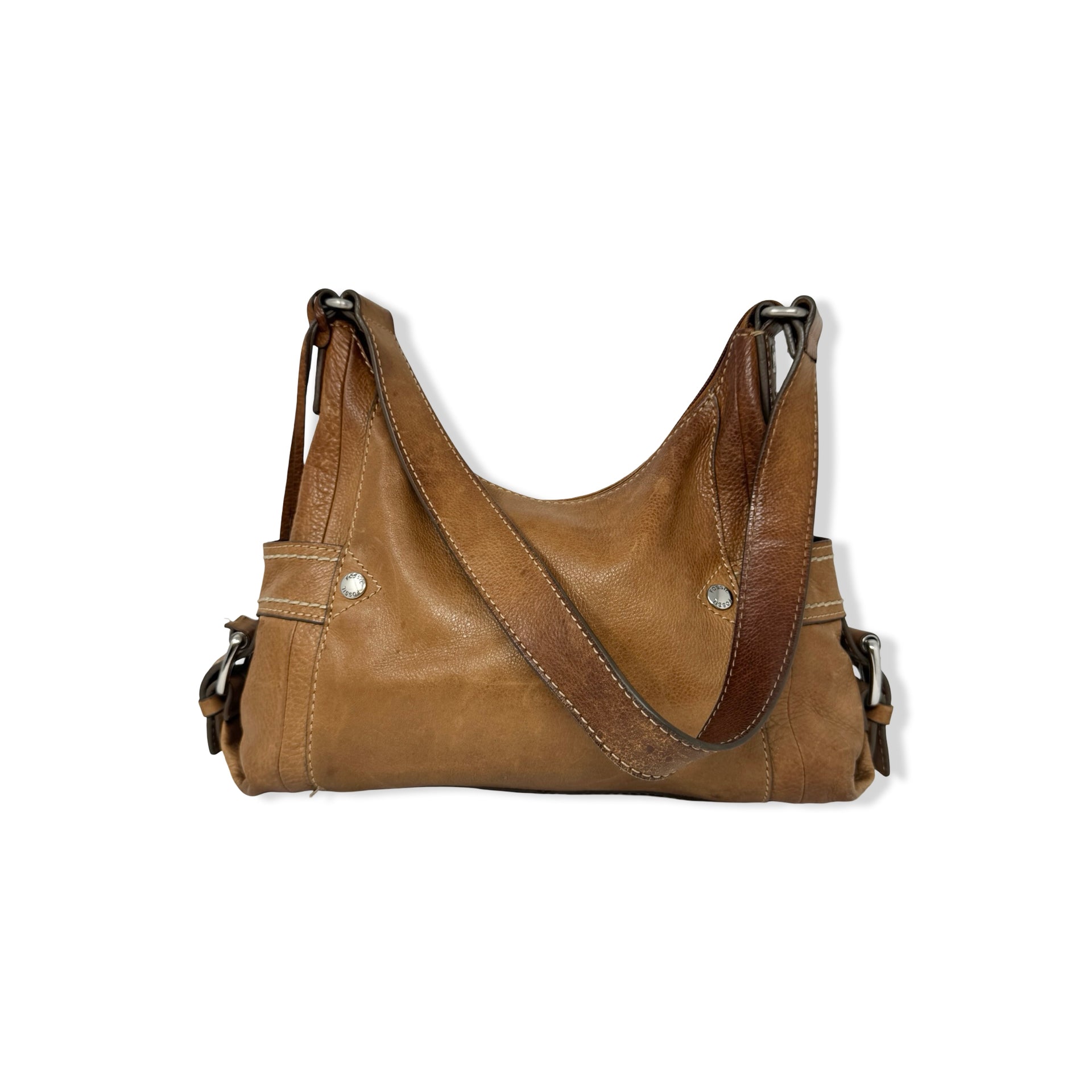 Fossil Leather Shoulder Bag