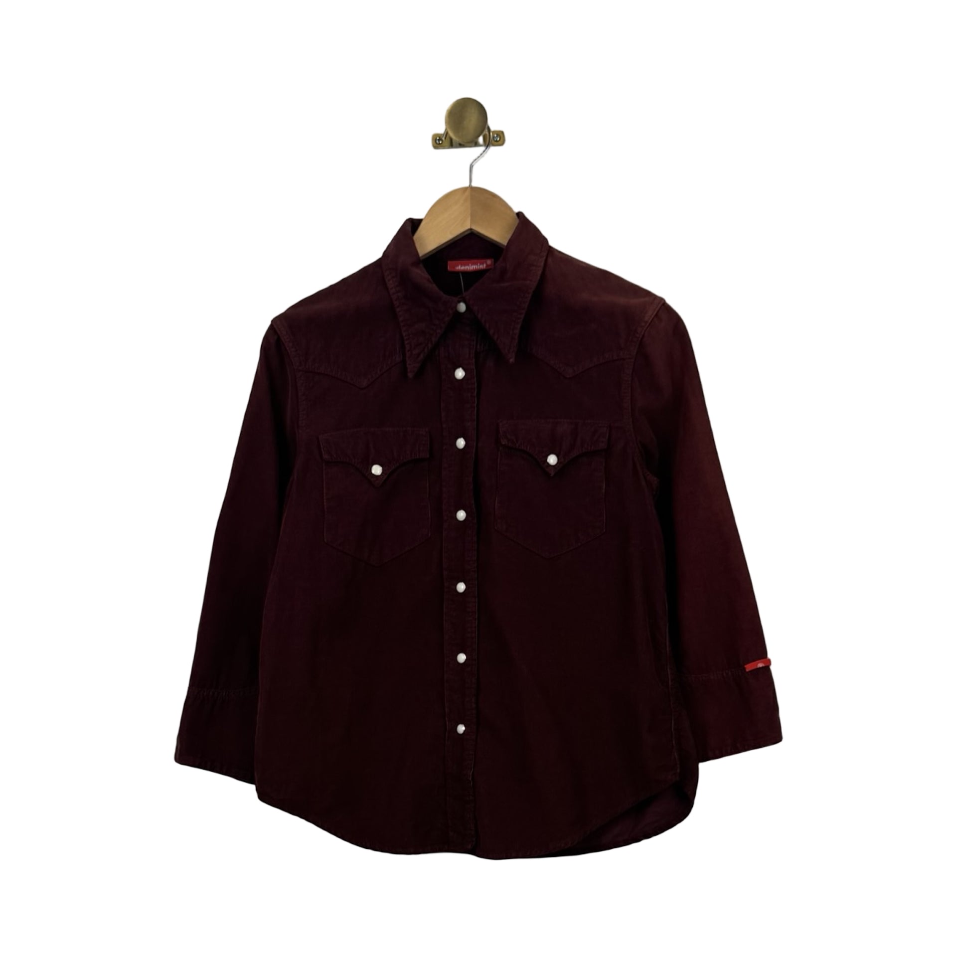 Denimist Corduroy Fitted Cowboy Shirt
