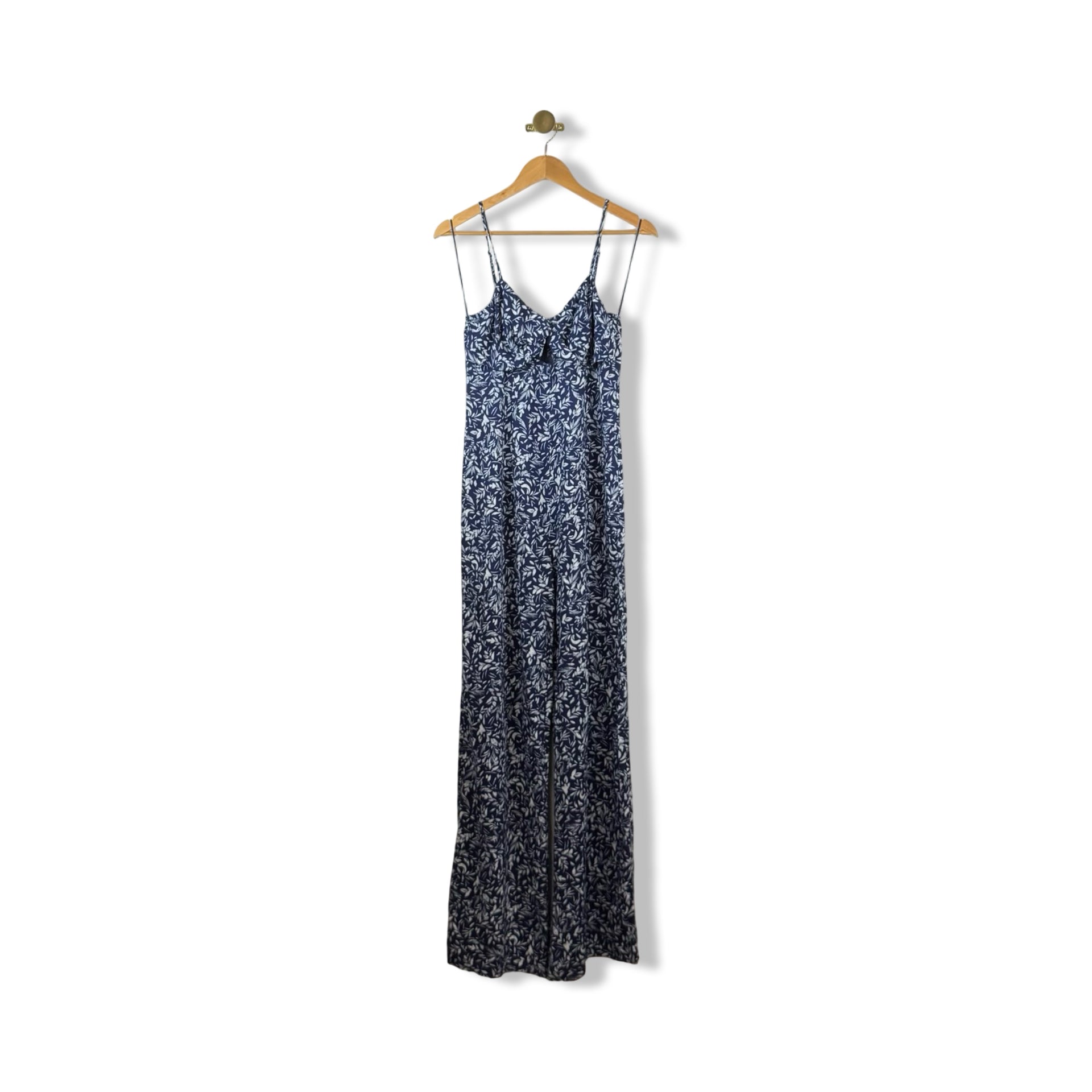 Aqua Keyhole Jumpsuit