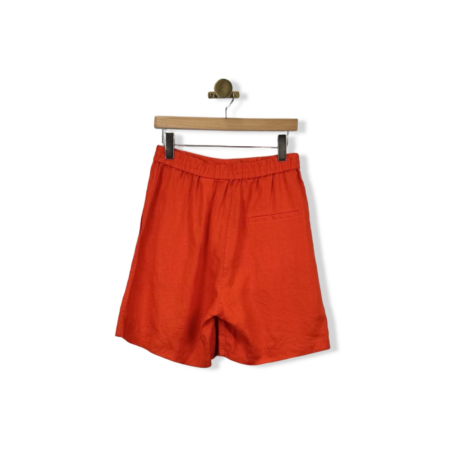 COS Elasticated Linen Shorts