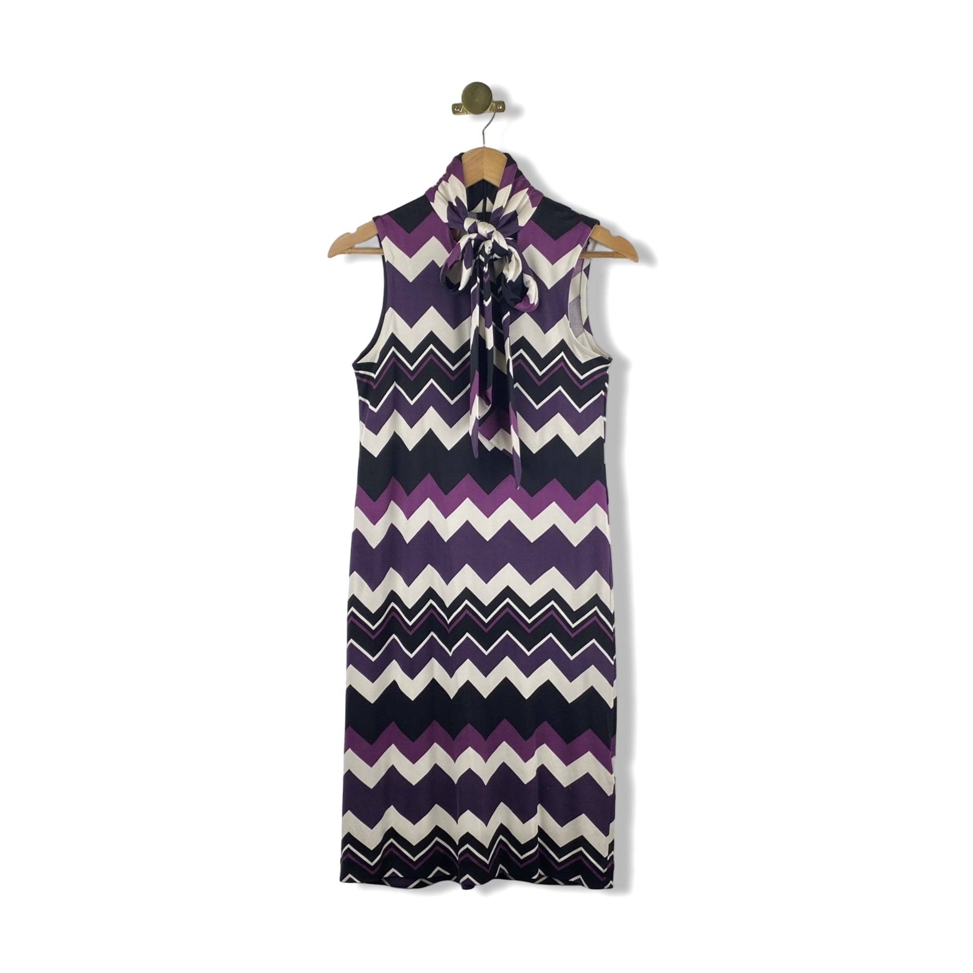 Tory Burch Silk Chevron Dress