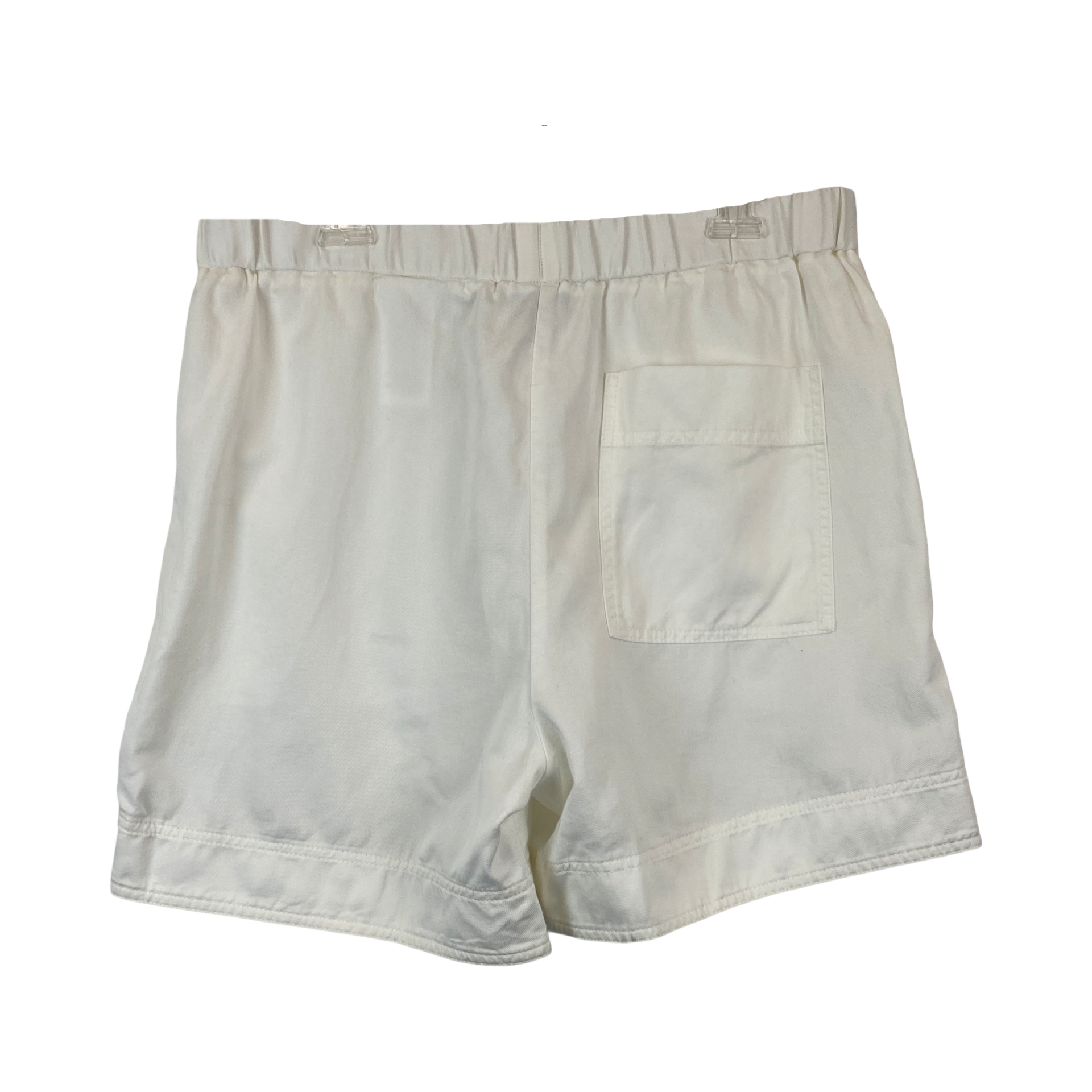 COS Cotton-Linen Blend Elastic Waist Shorts