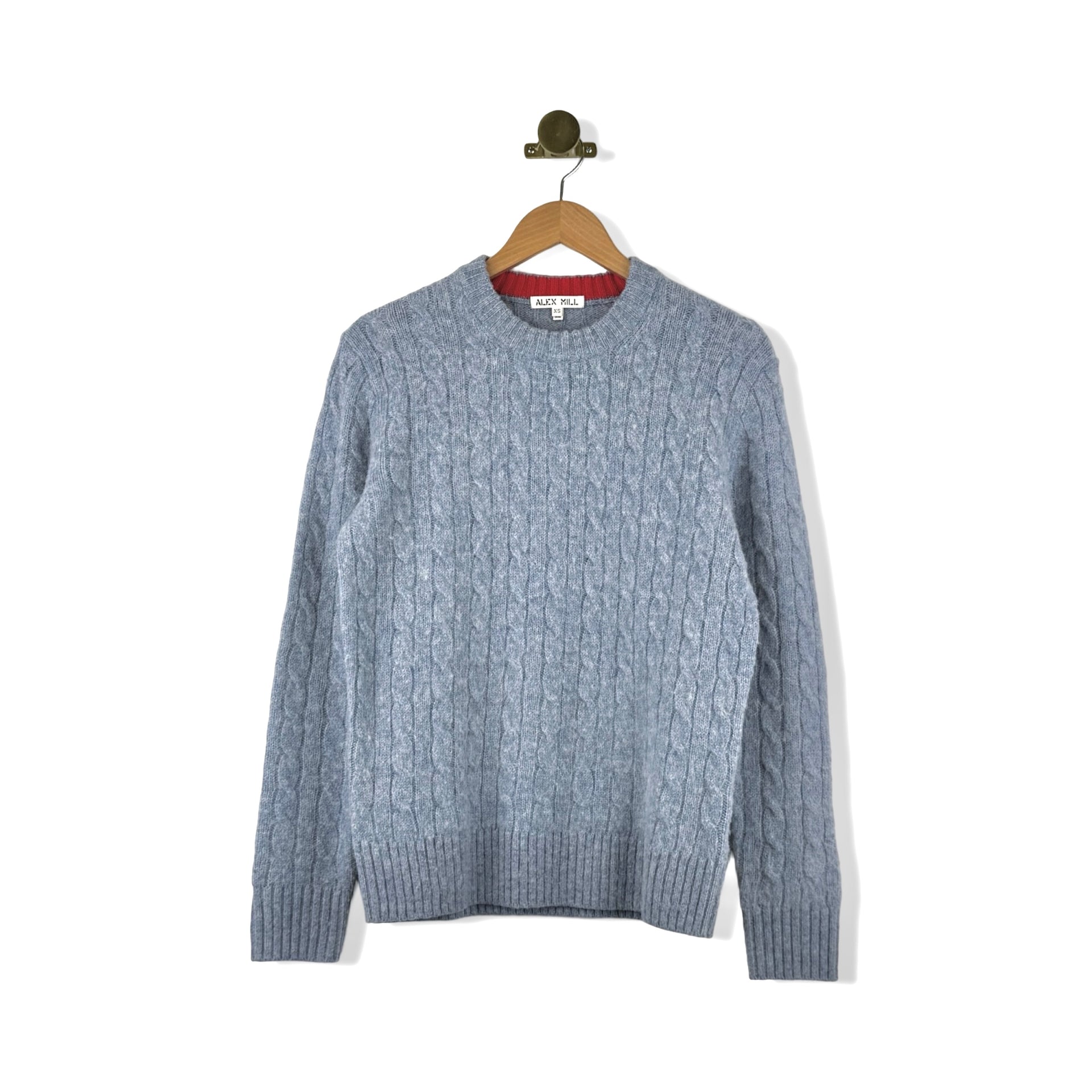 Alex Mill Merino Wool Cable Knit Sweater