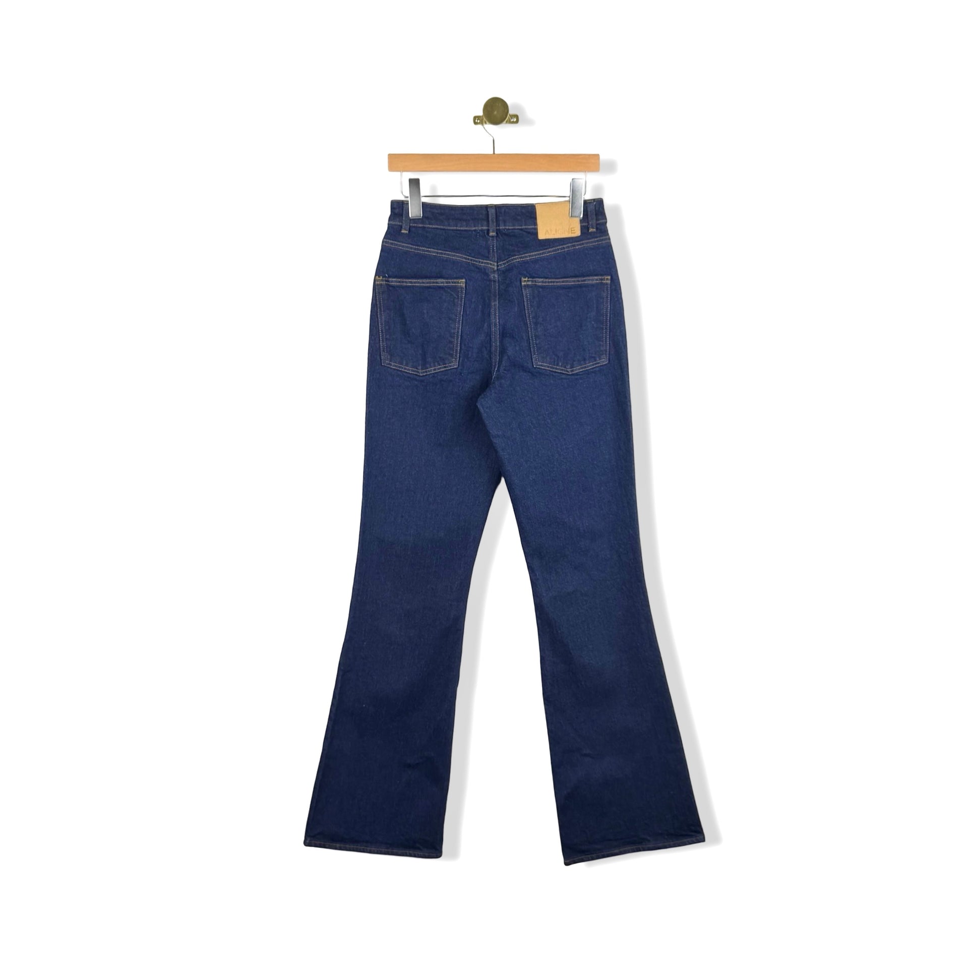 ALIGNE Indigo Straight Flare Jeans