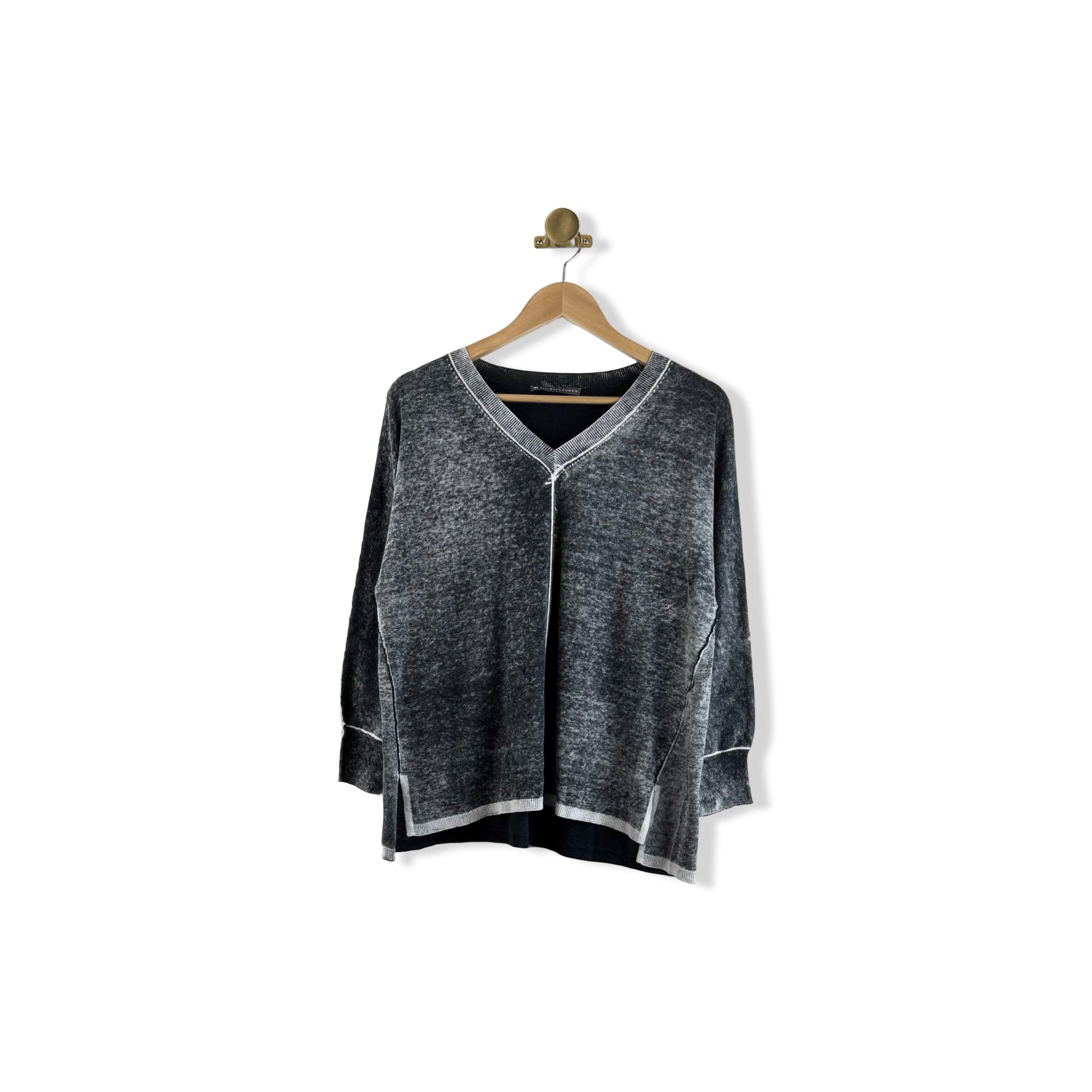 Elliott Lauren Bleached V-Neck
