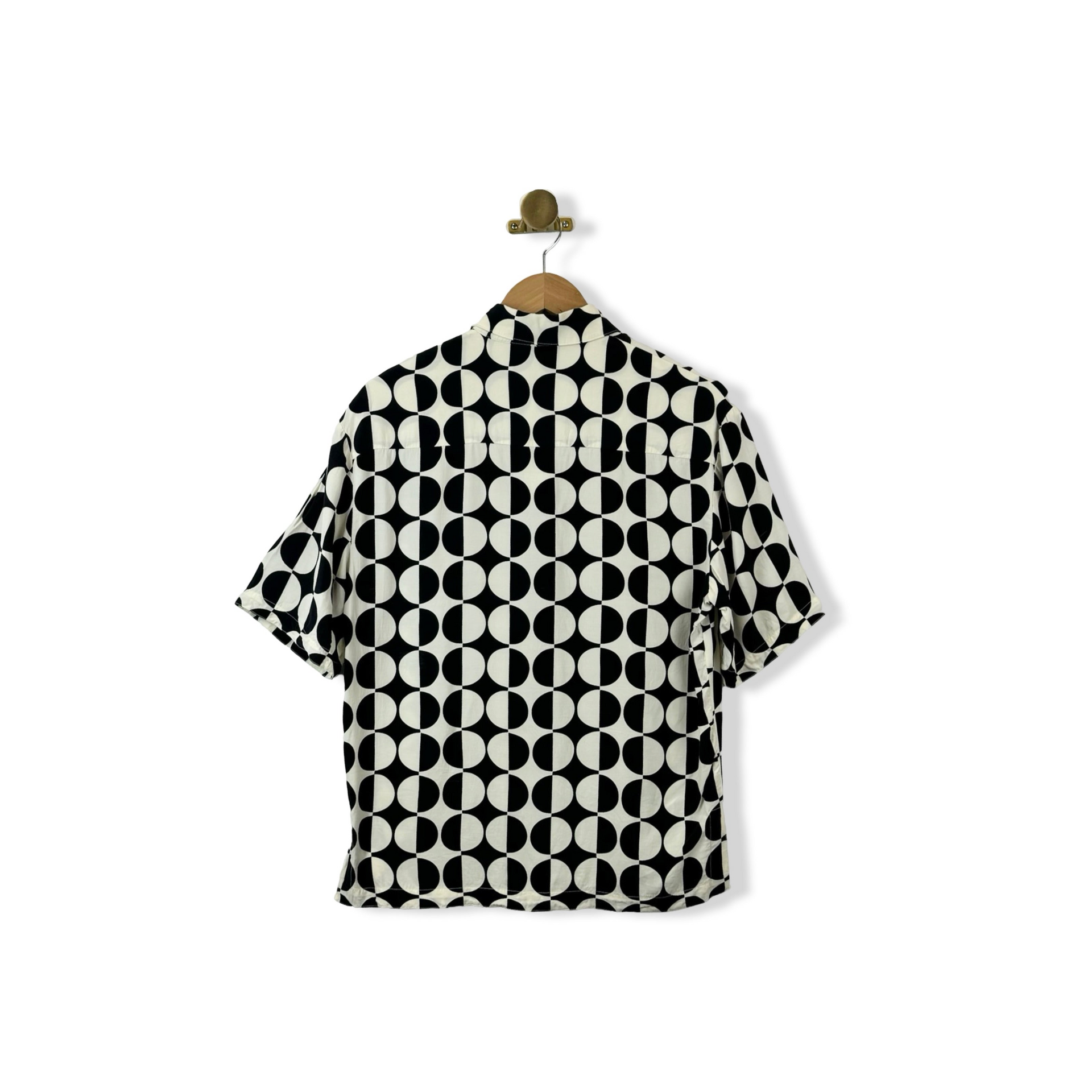 Sandro Geometric Short Sleeve